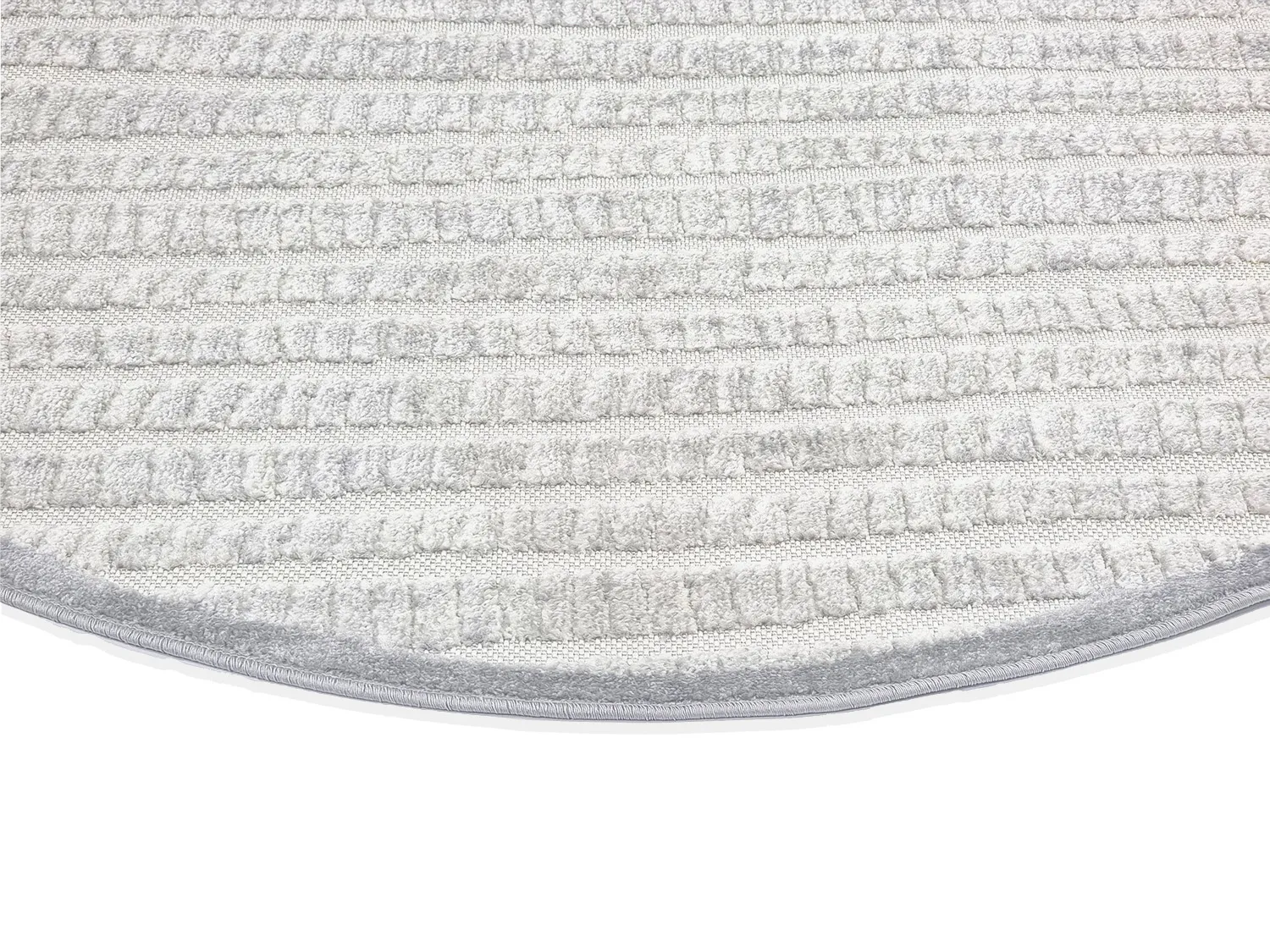 Runde Teppiche - Indoor/Outdoor Kendall (cream/grau)