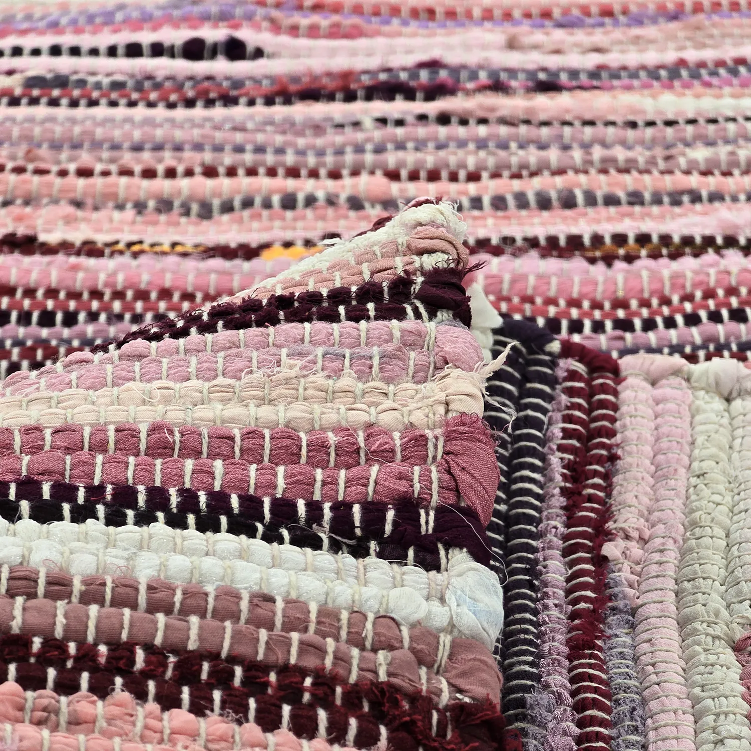 Flickenteppich - Home (rosa/mehrfarbig)