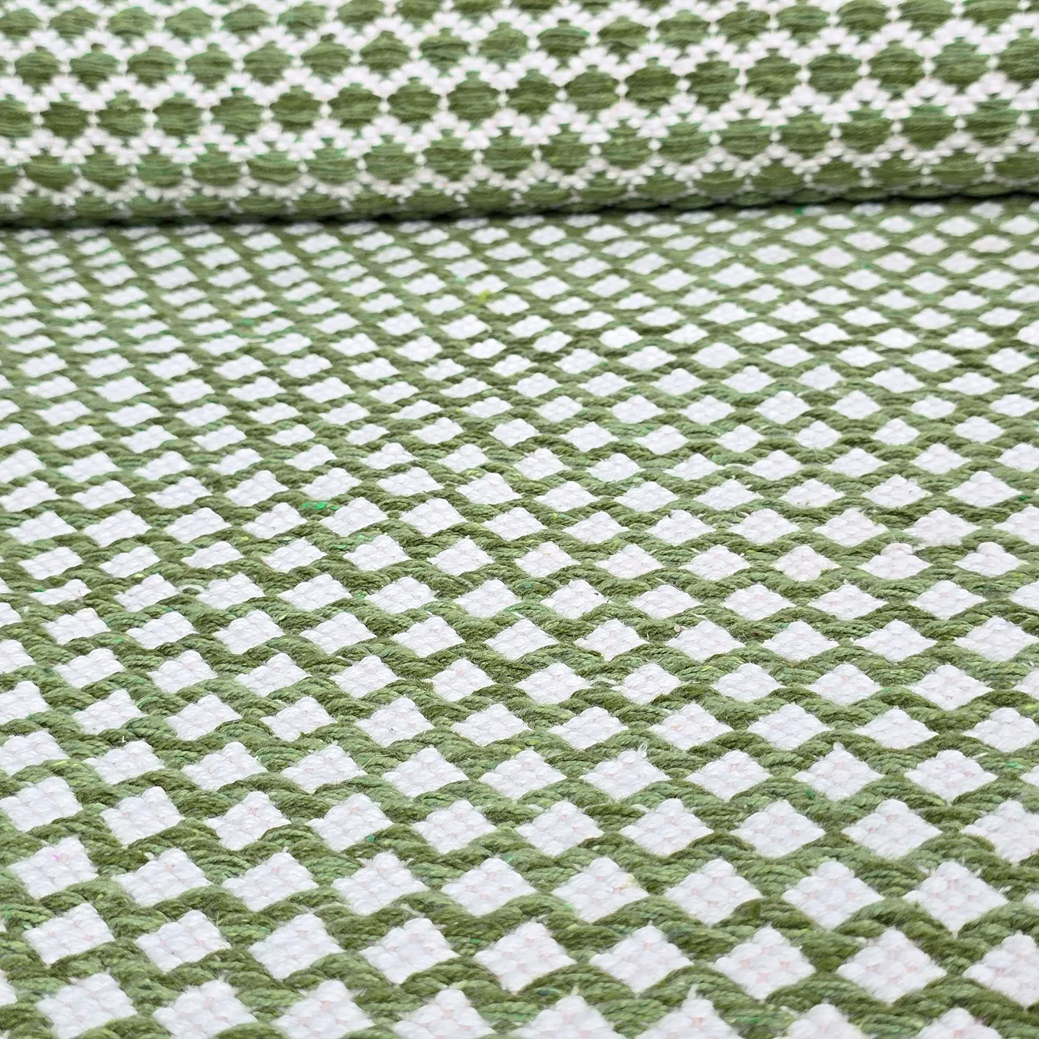 Flickenteppich - Vinga (grün)