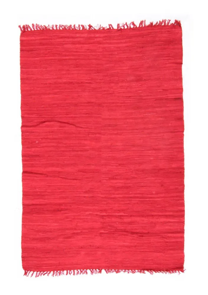 Flickenteppich - Silje (rot)