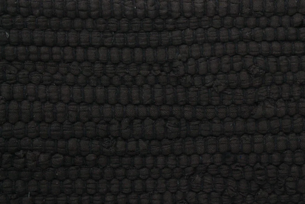 Flickenteppich - Silje (schwarz)