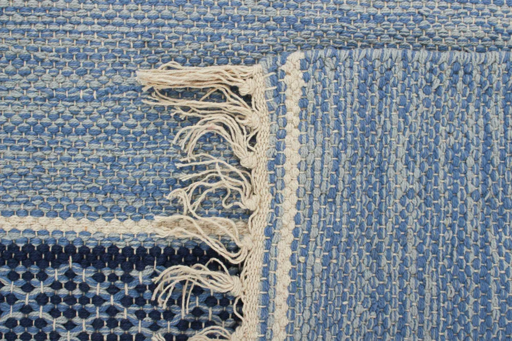 Flickenteppich - Visby (Blau)