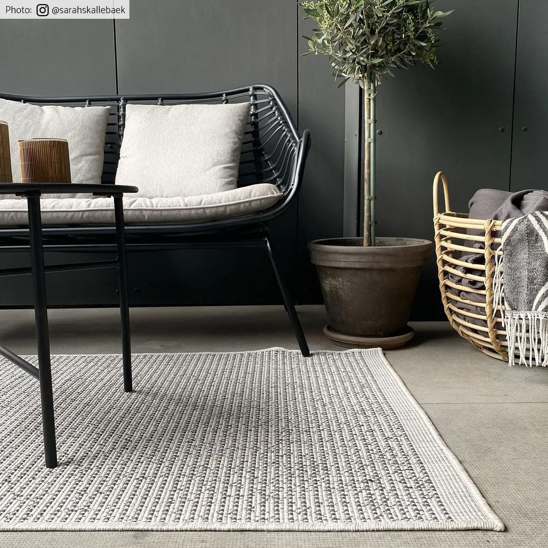 Teppich für innen und außen - Tromsø (braun)