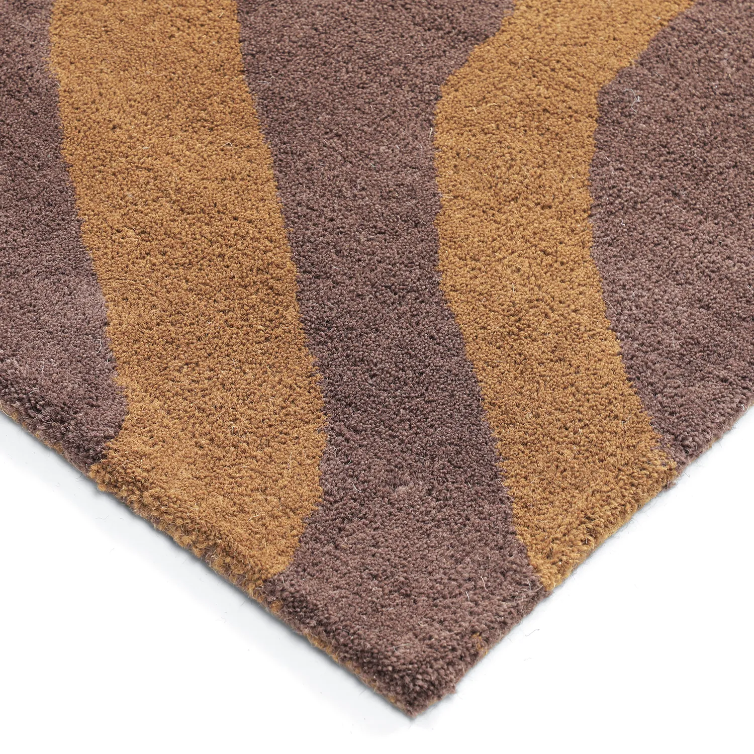 Wollteppich - Aiz Hand Tufted Wool Premium (braun)