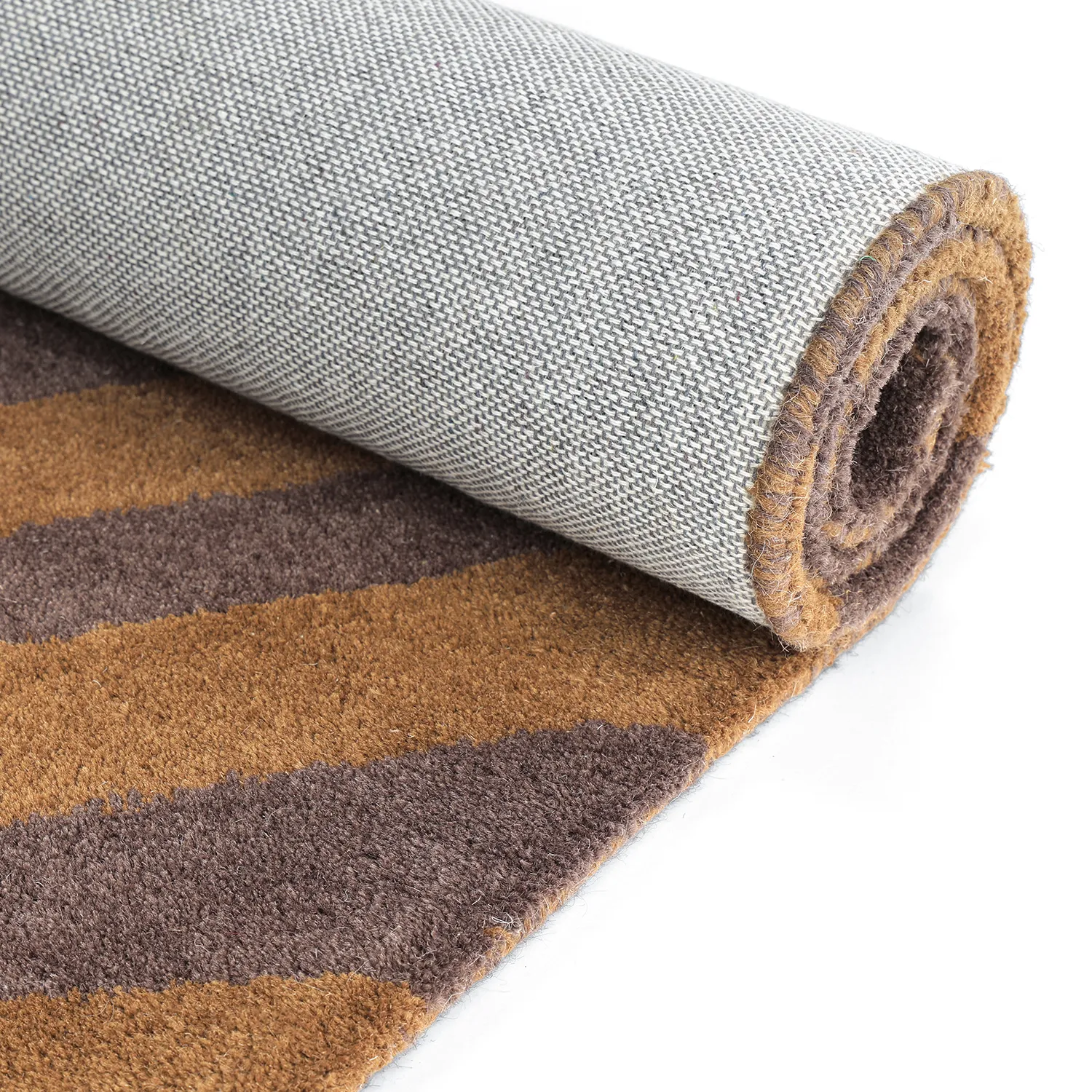 Wollteppich - Aiz Hand Tufted Wool Premium (braun)