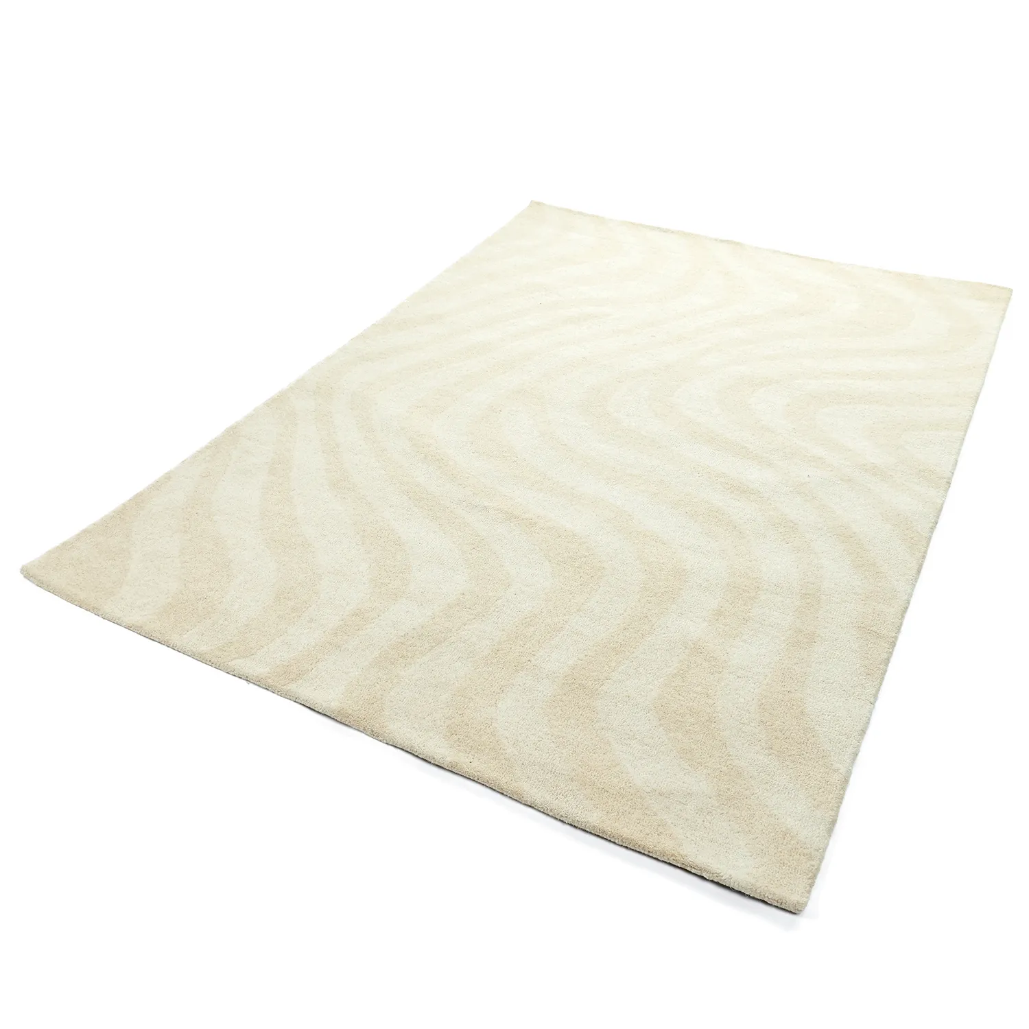 Wollteppich - Aiz Hand Tufted Wool Premium (grau)