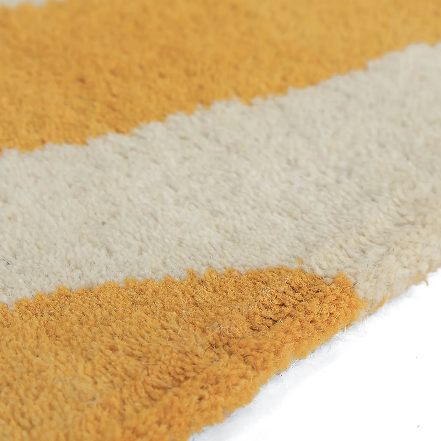 Wollteppich - Aiz Hand Tufted Wool Premium (gelb)
