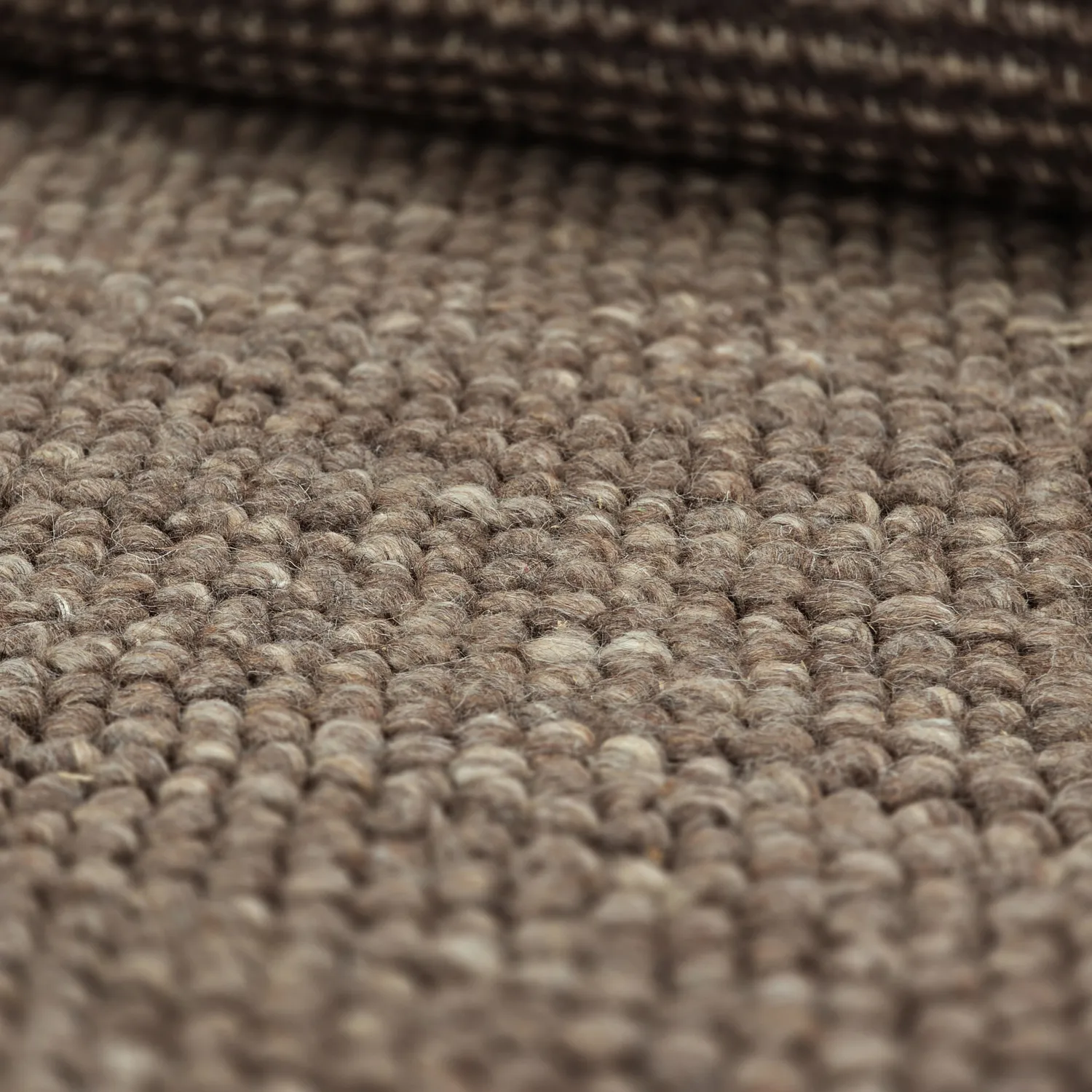 Rund Teppich - Avafors Wool Bubble (braun/beige)