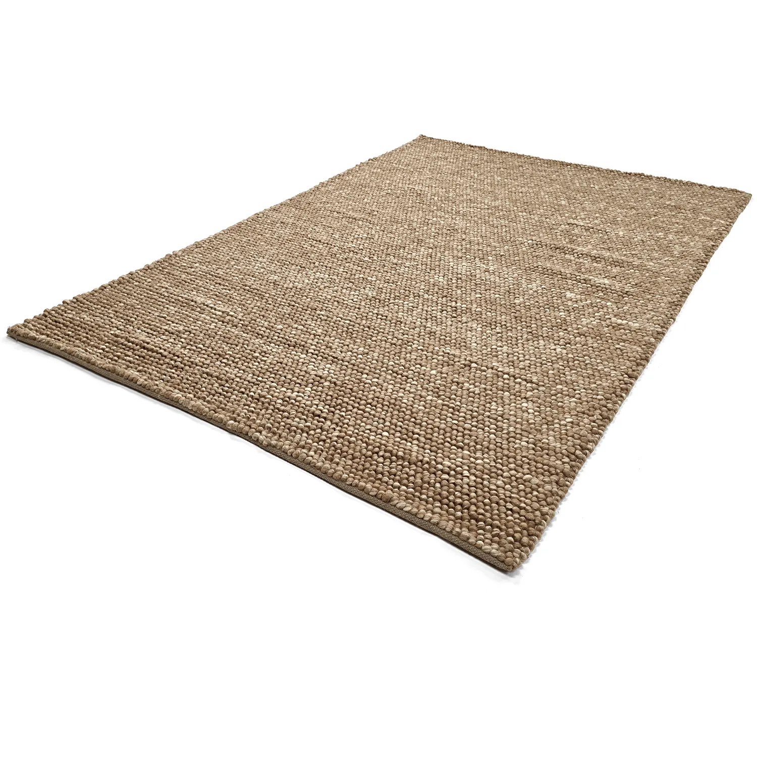 Tapis en laine - Avafors Wool Bubble (marron clair/blanc)