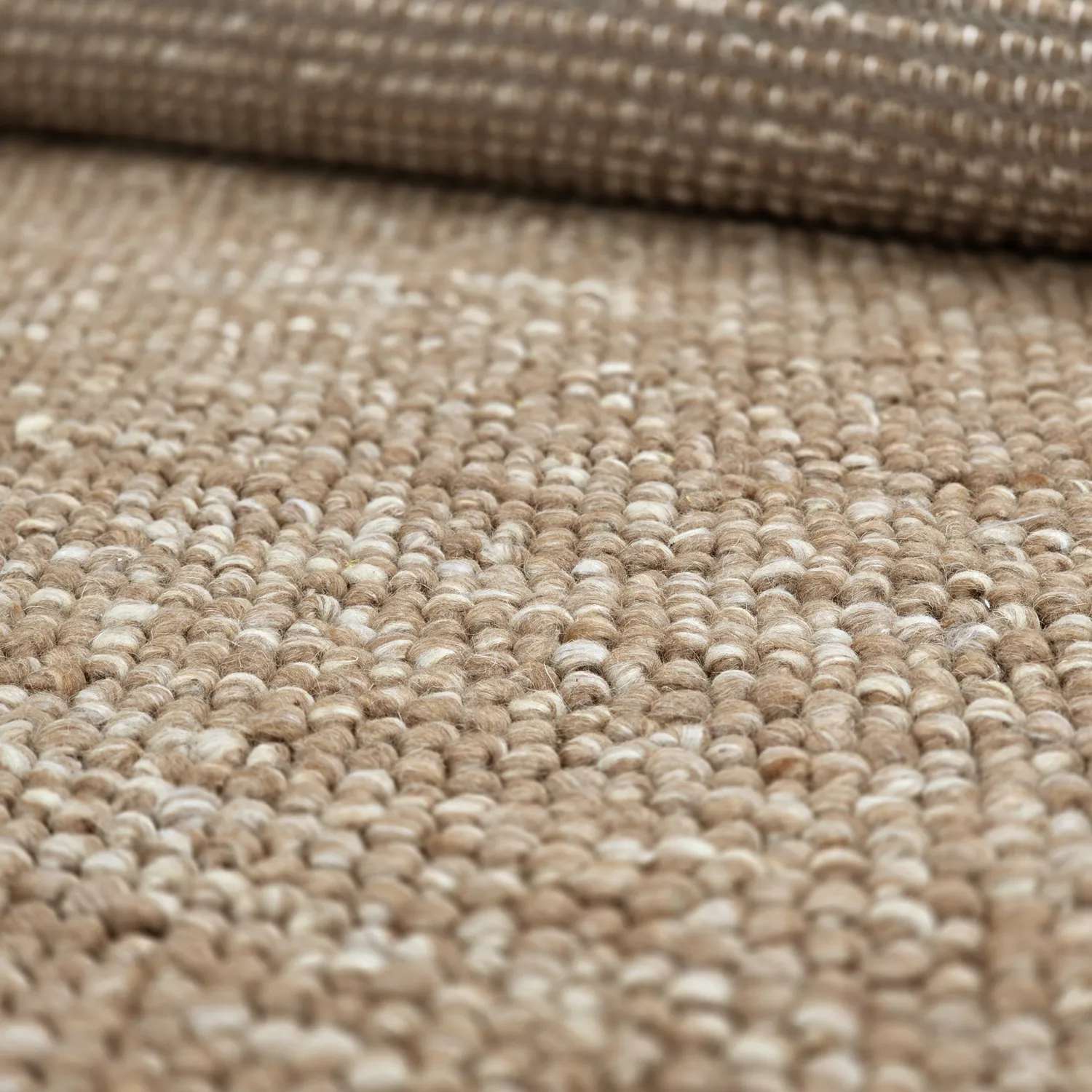 Tapis en laine - Avafors Wool Bubble (marron clair/blanc)