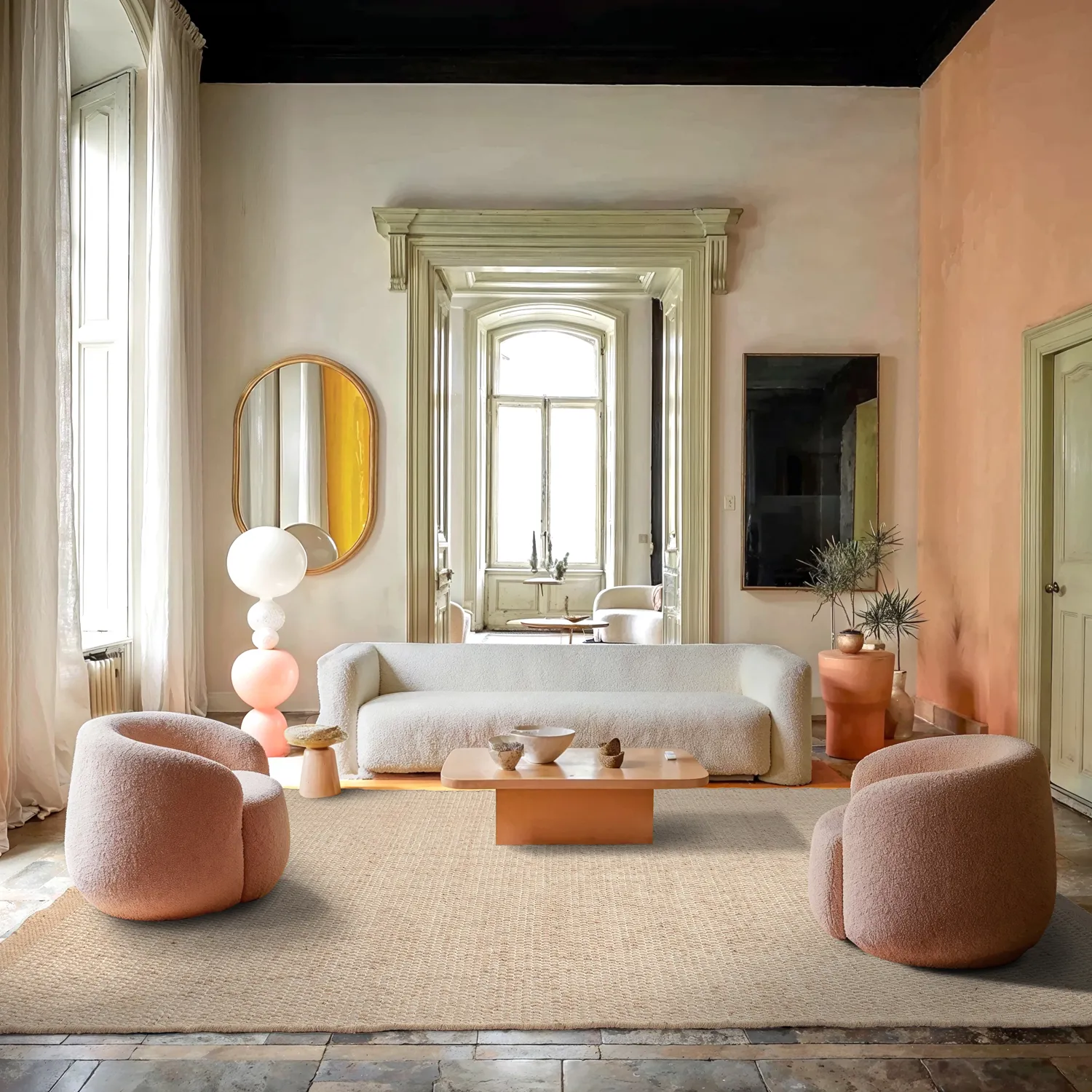 Wollteppich - Coastal (beige)