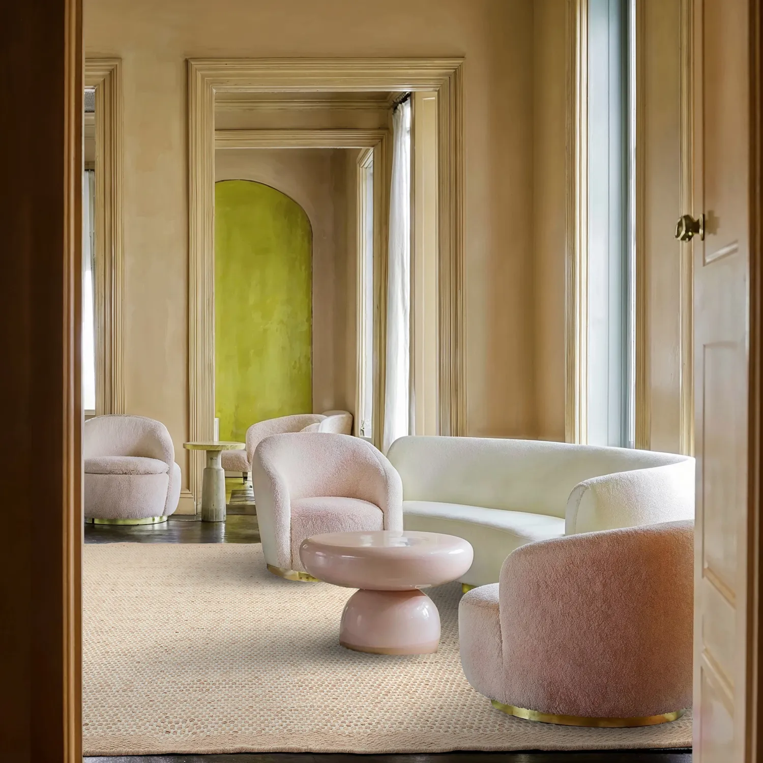 Wollteppich - Coastal (beige)