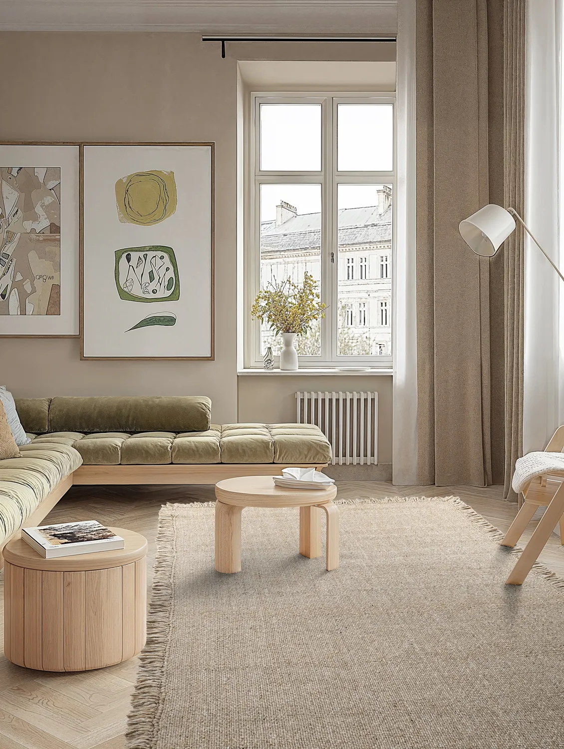 Wollteppich - Dalita (braun)