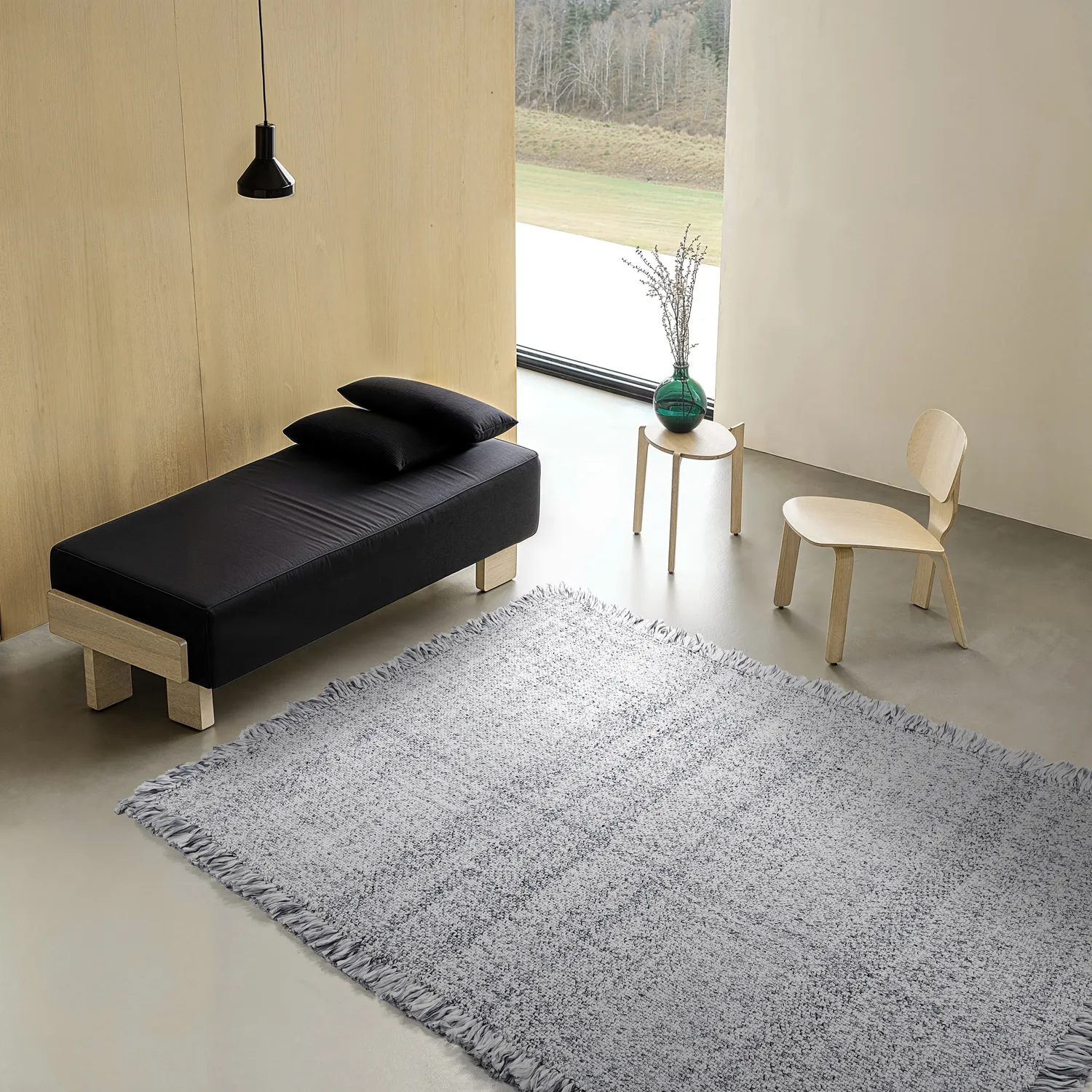 Tapis en laine - Dalita (gris)