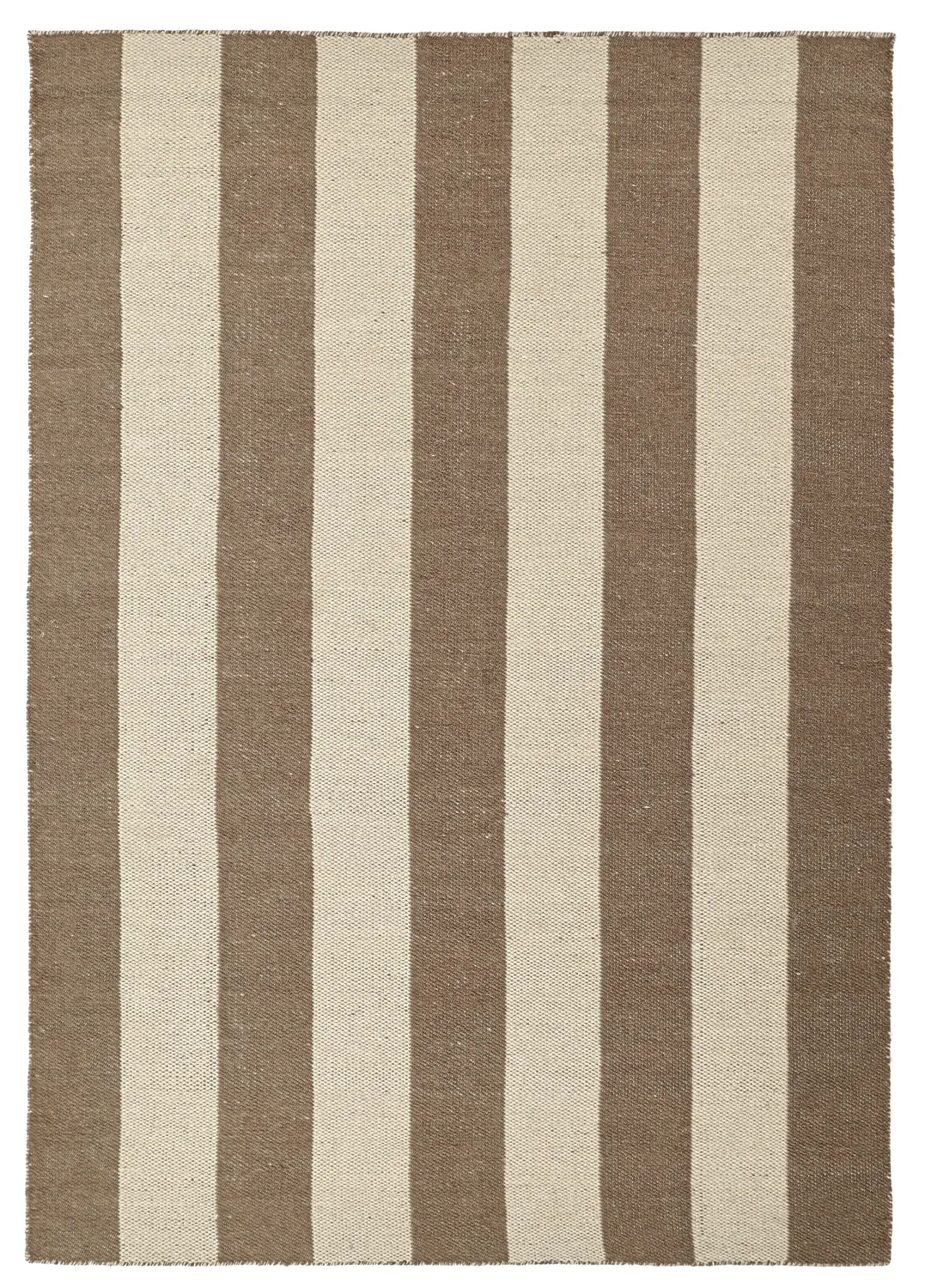 Tapis en laine - Garine (marron/beige)