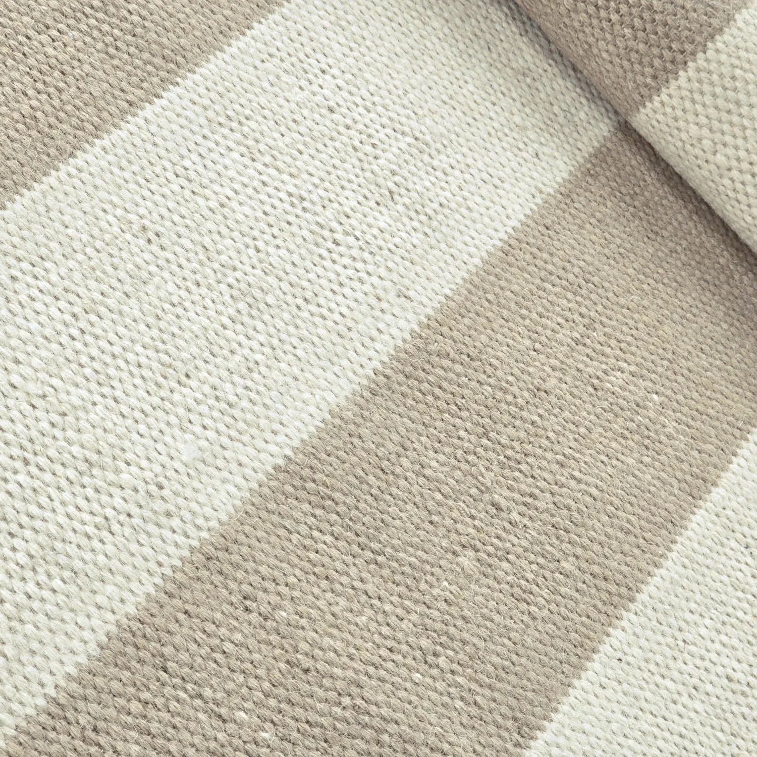 Tapis en laine - Garine (blanc cassé/beige)