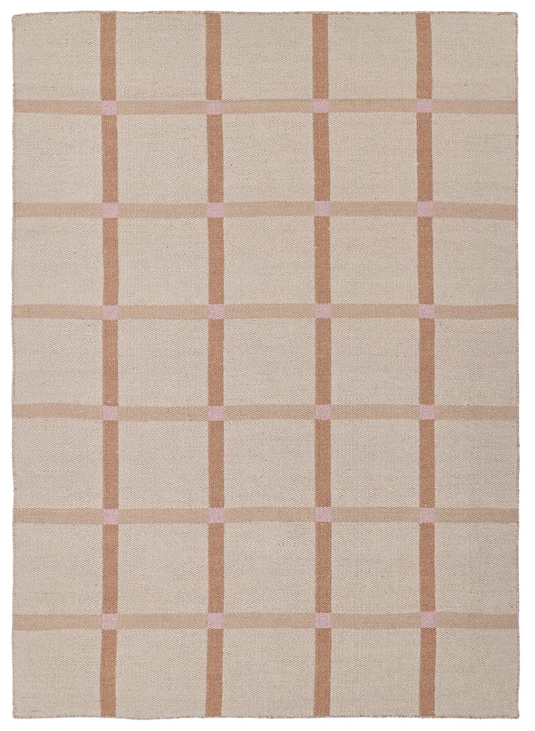 Wollteppich - Gingham (no. 2)