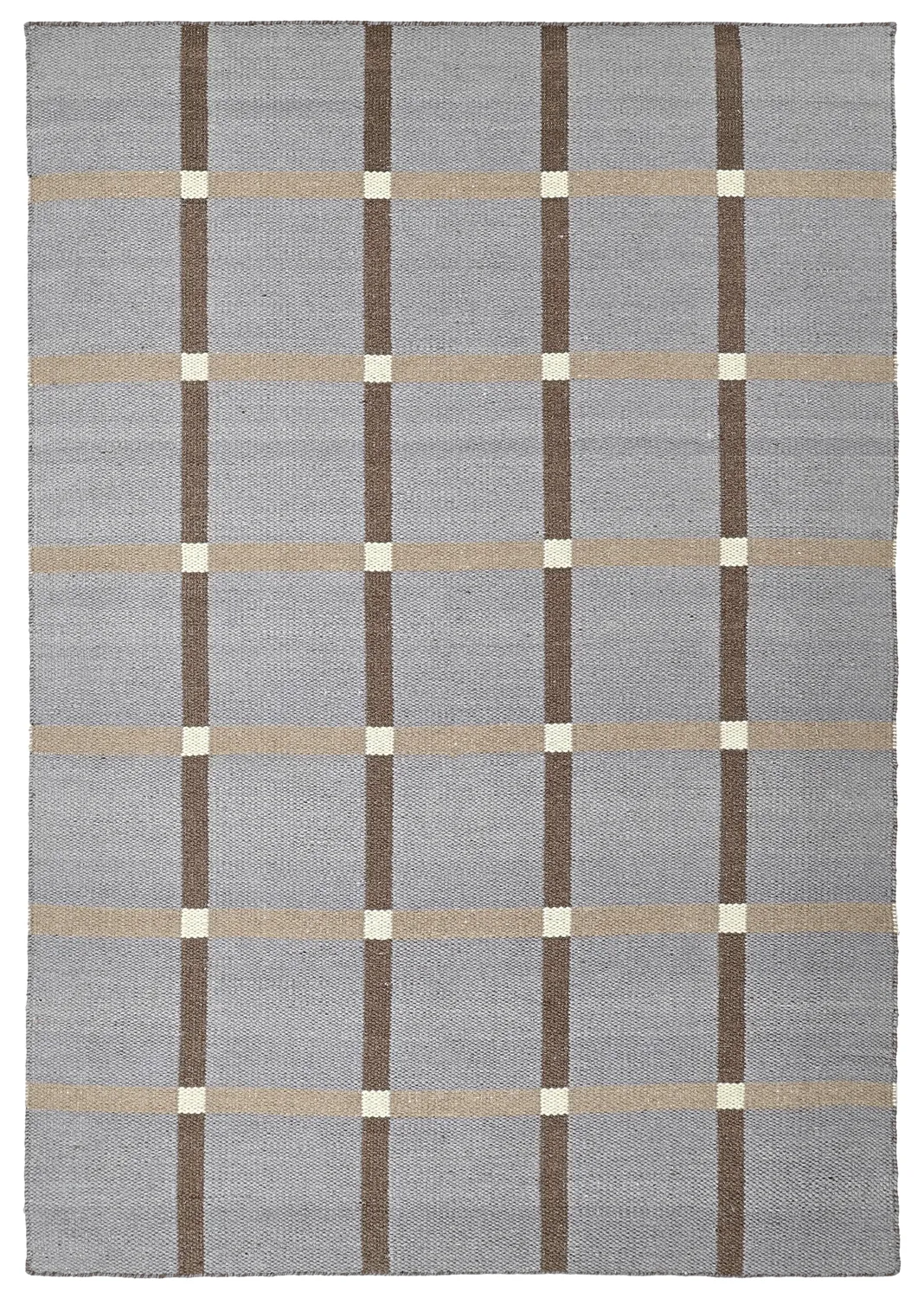 Wollteppich - Gingham (no. 7)