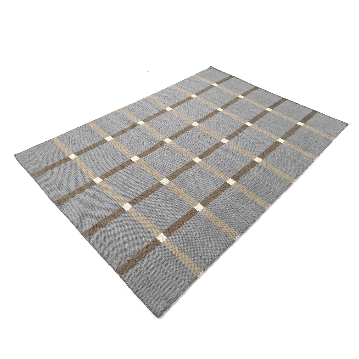 Wollteppich - Gingham (no. 7)