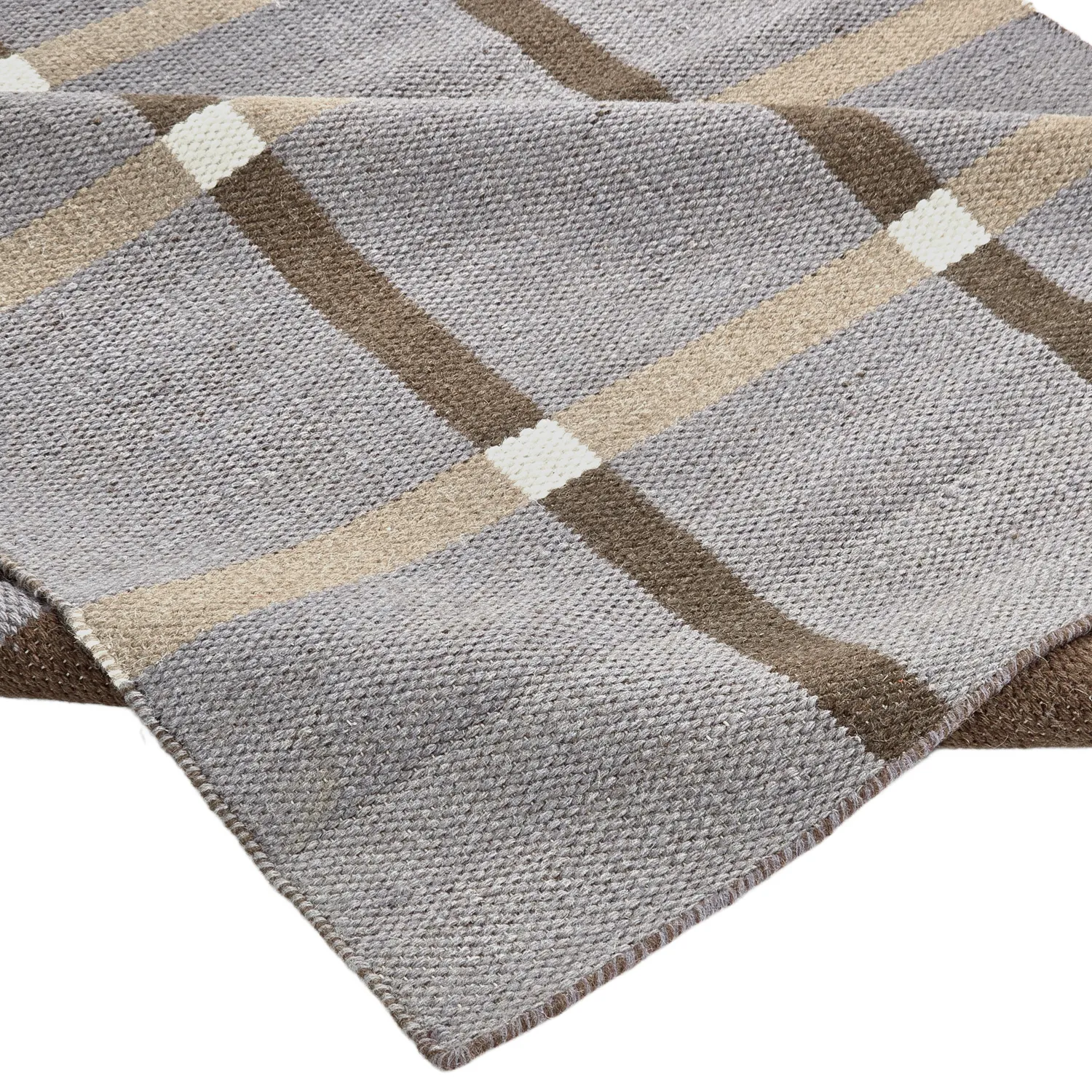 Wollteppich - Gingham (no. 7)