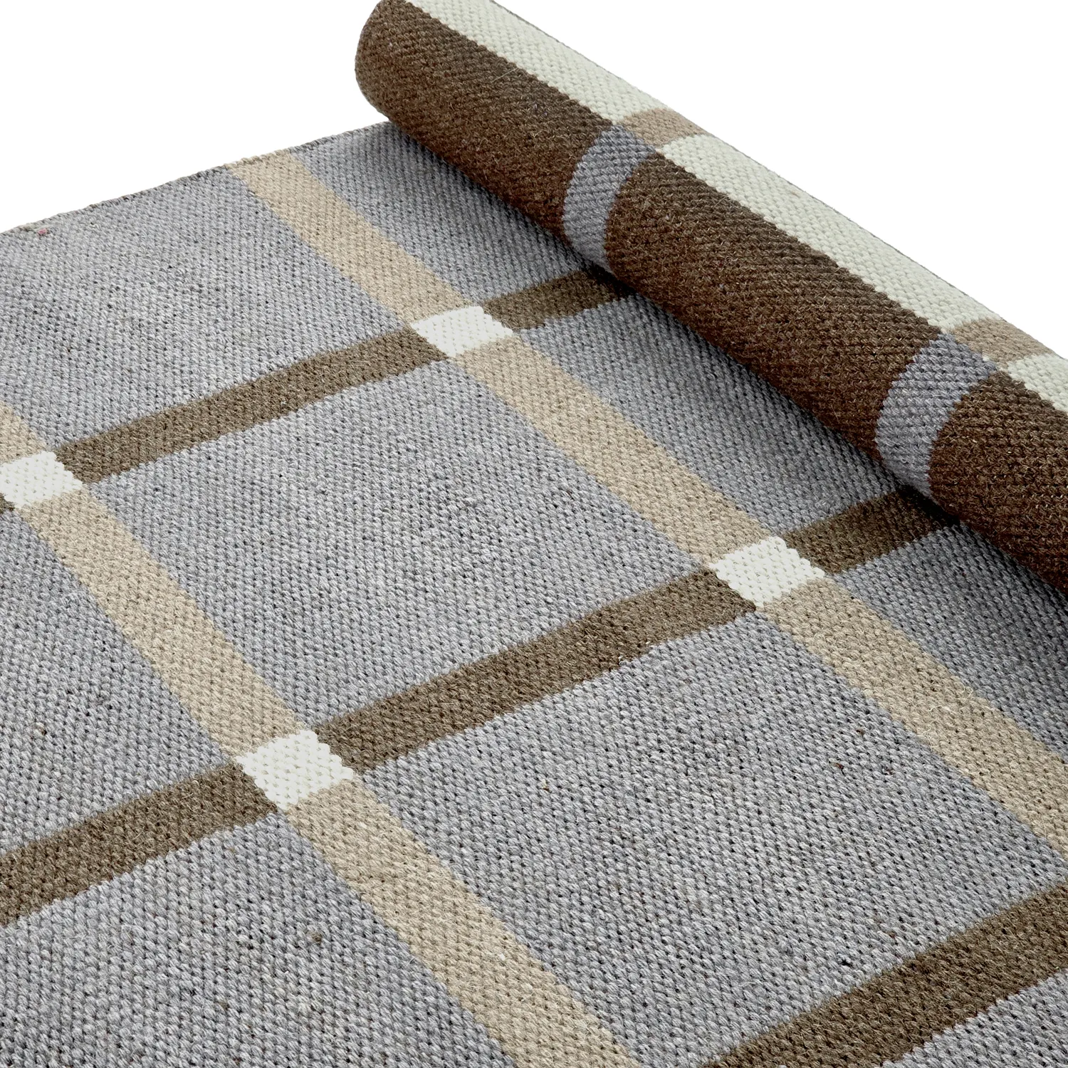 Wollteppich - Gingham (no. 7)