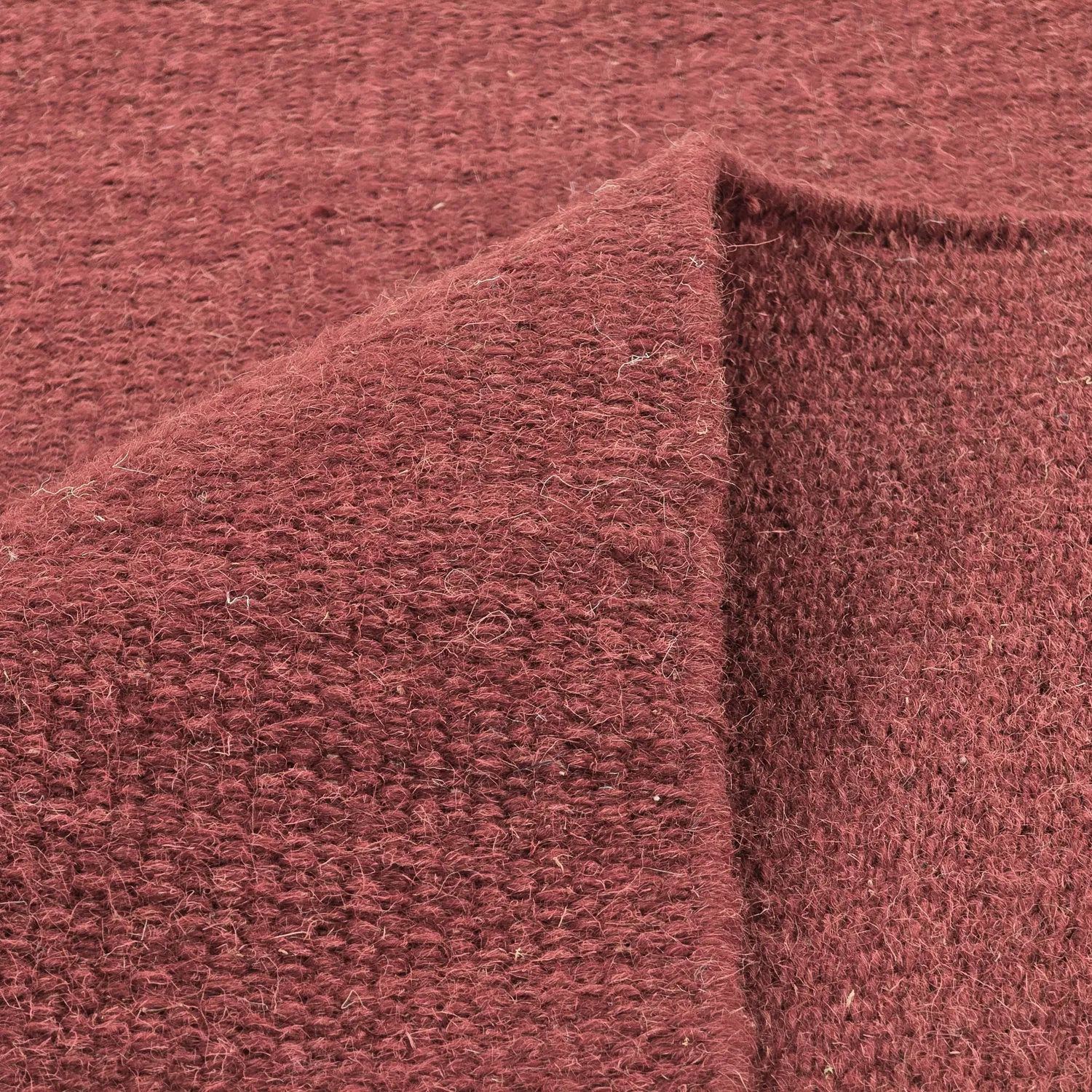 Wollteppich - Hamilton (tiefrot)