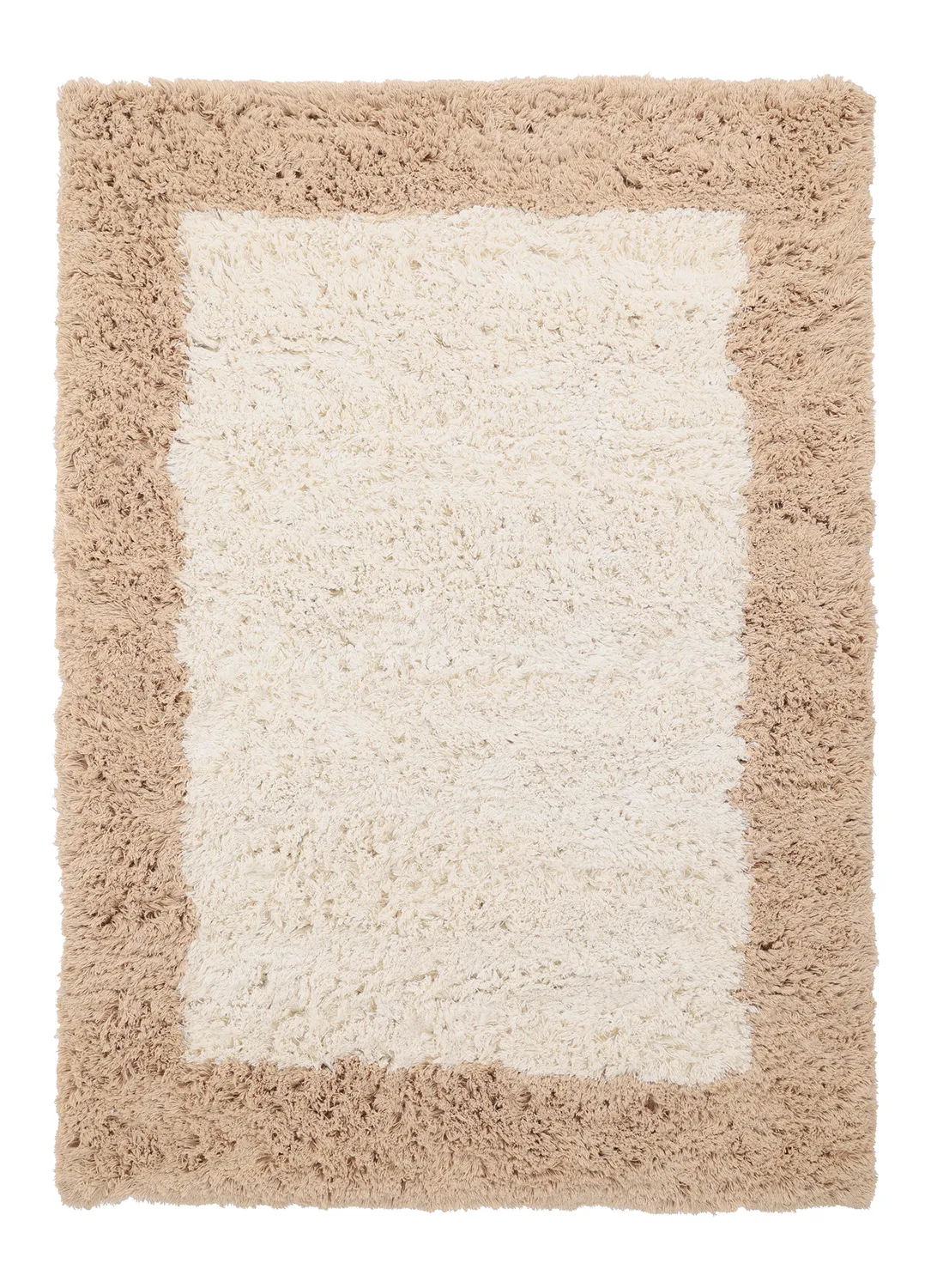 Tapis de laine - Khenifra Handknot Wool Premium (crème/beige)