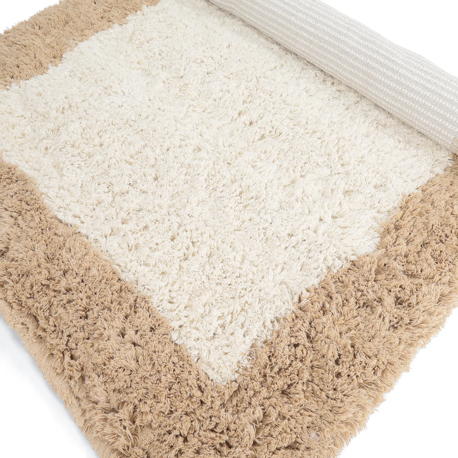 Tapis de laine - Khenifra Handknot Wool Premium (crème/beige)