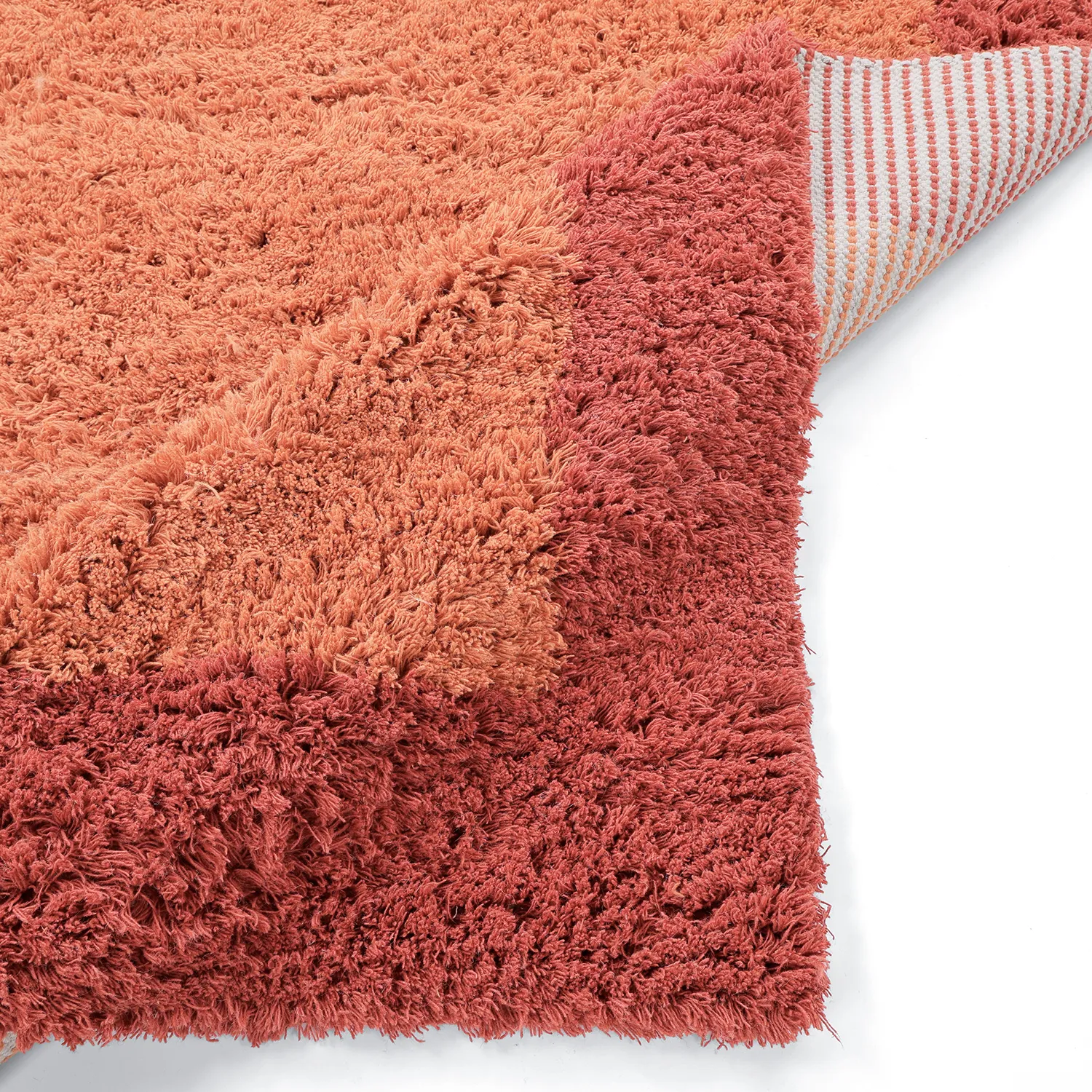 Wollteppich - Khenifra Handknot Wool Premium (orange/rot)