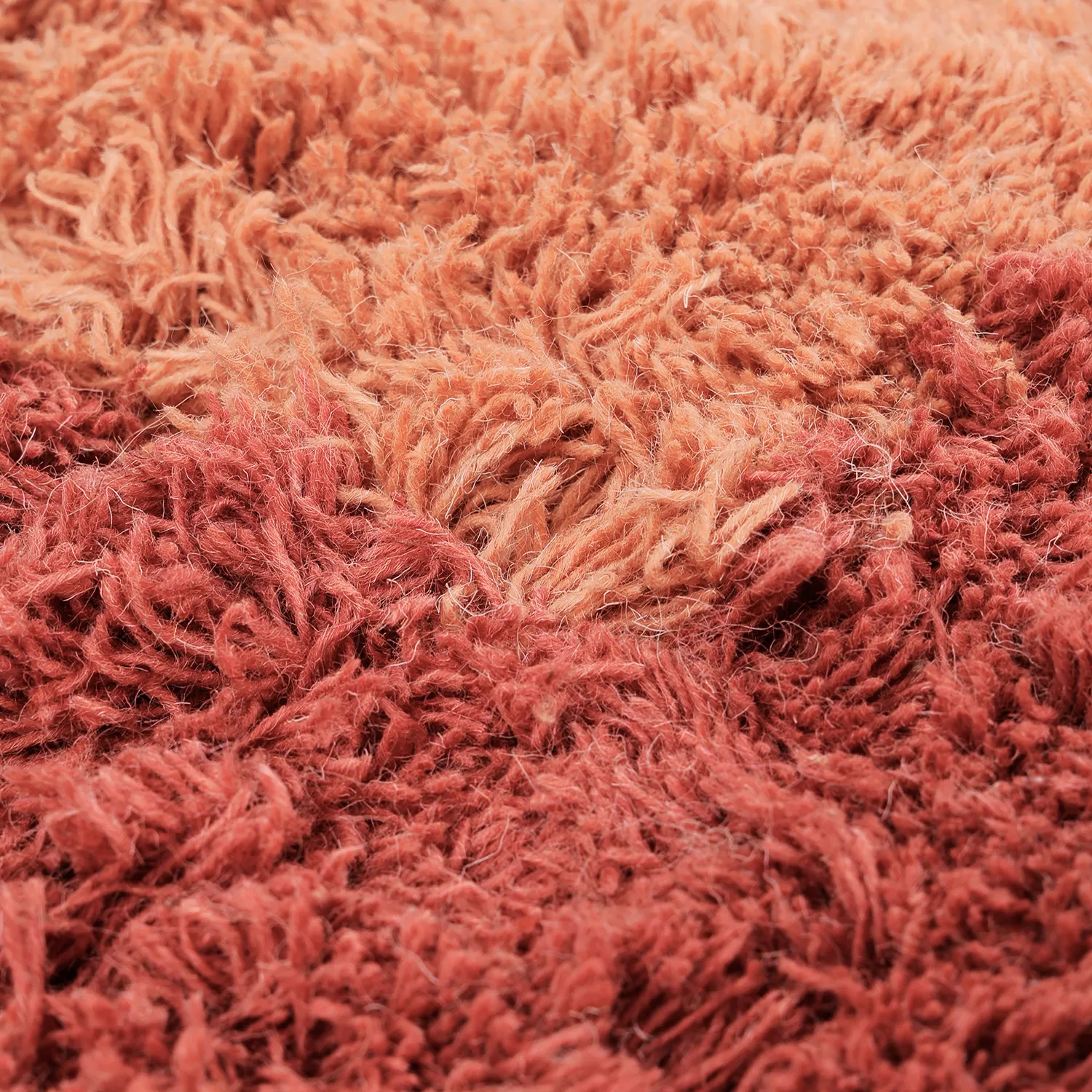 Wollteppich - Khenifra Handknot Wool Premium (orange/rot)