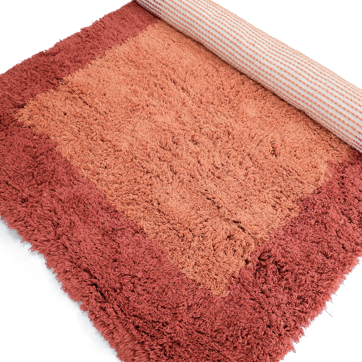 Wollteppich - Khenifra Handknot Wool Premium (orange/rot)