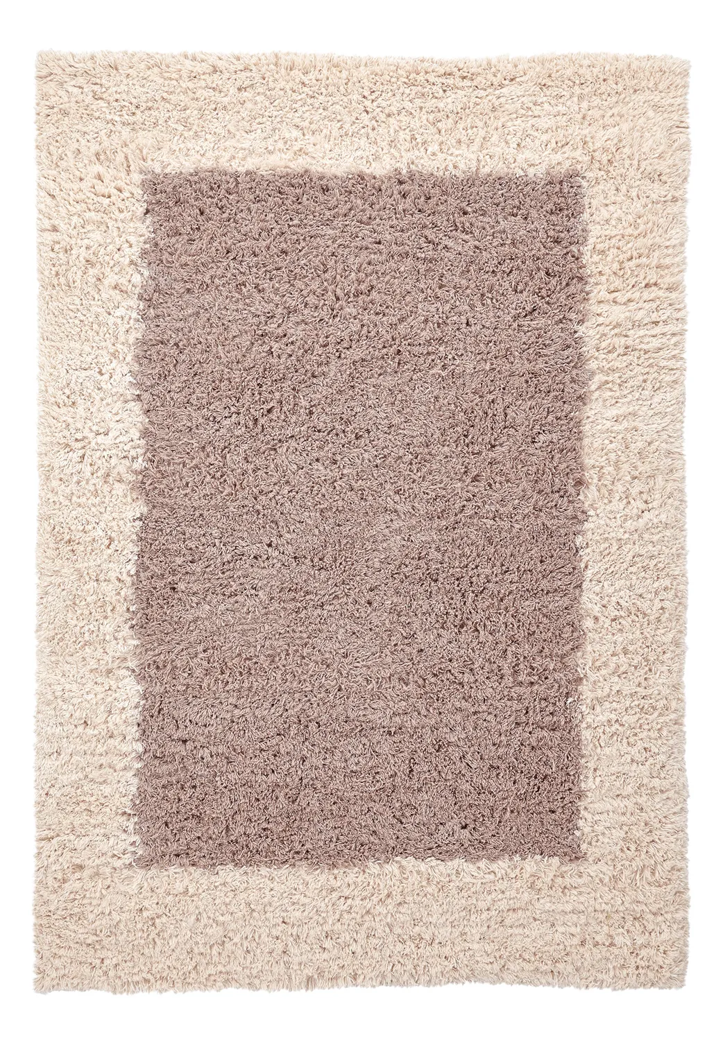 Tapis de laine - Khenifra Handknot Wool Premium (taupe/crème)