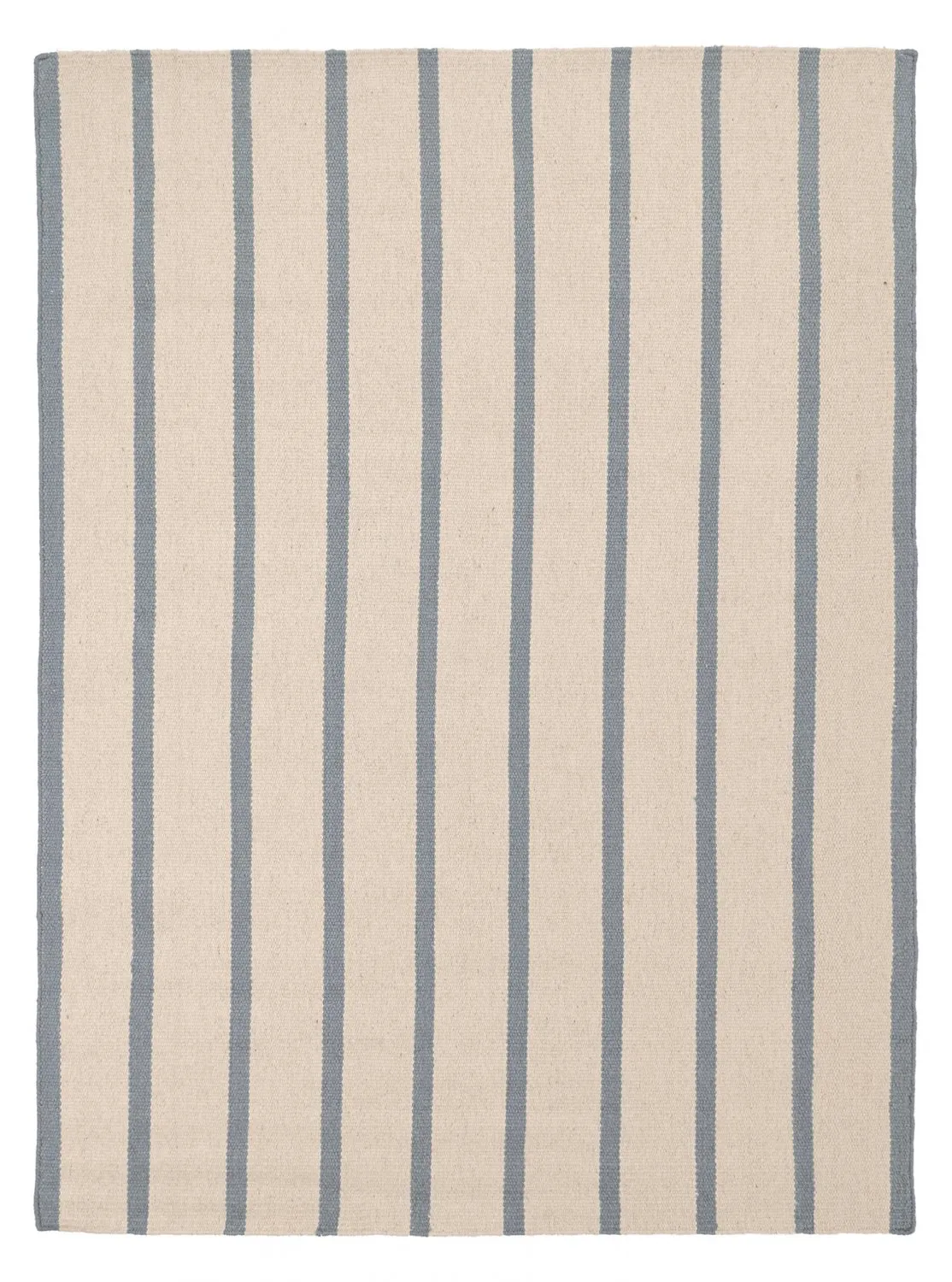 Wollteppich - Luton (verblasstes denim/weiß)