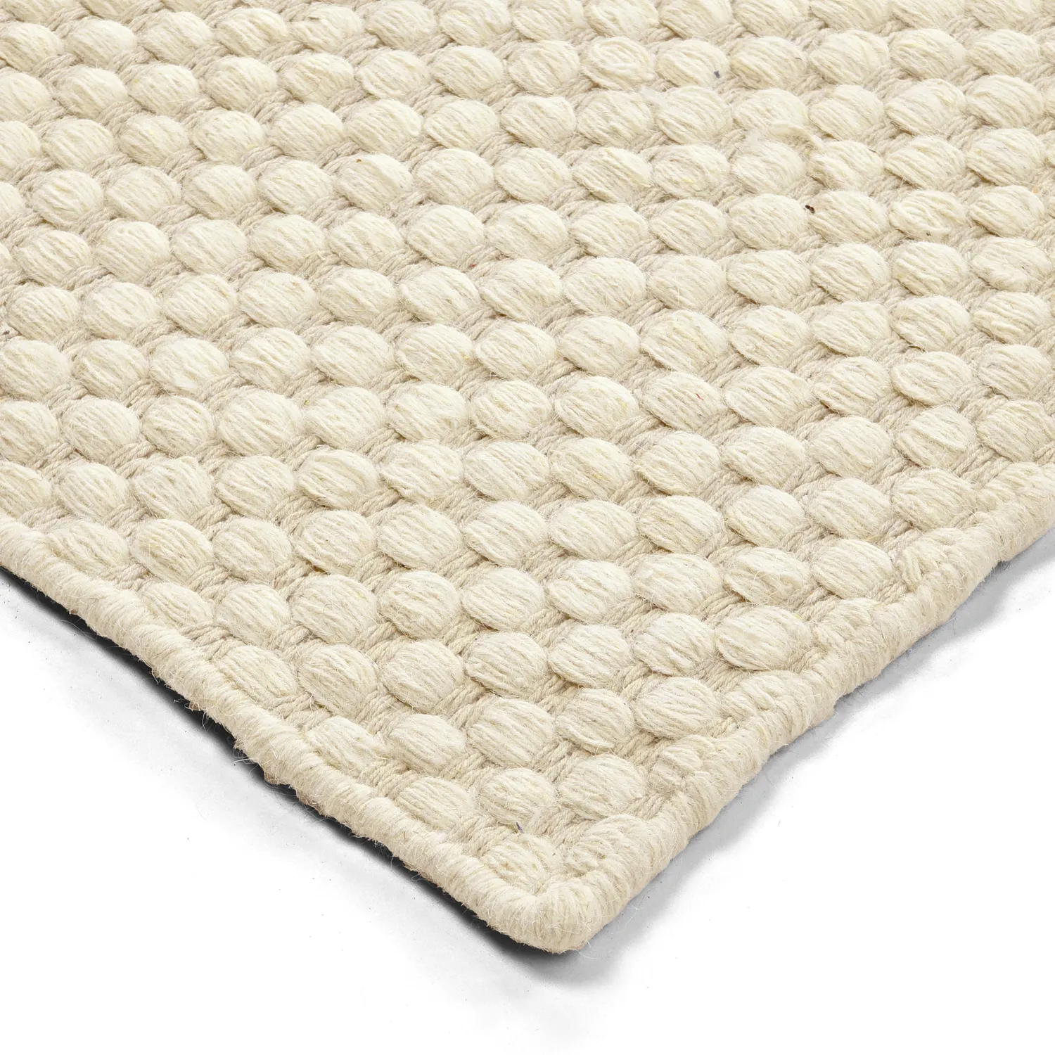 Tapis en laine - Ovelia (beige/blanc)