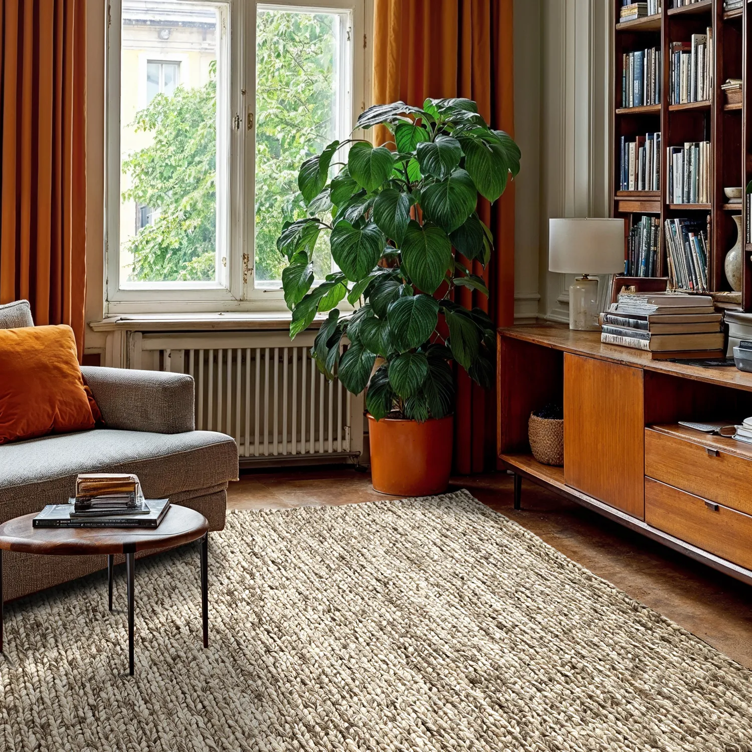 Wollteppich - Talvia Braided Wool (natur)