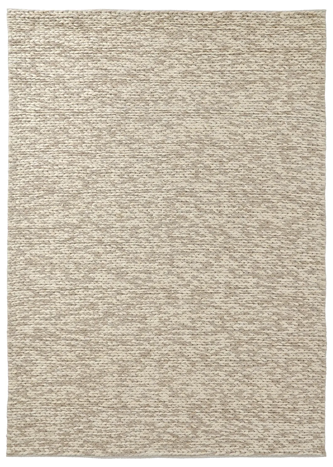 Wollteppich - Talvia Braided Wool (natur)