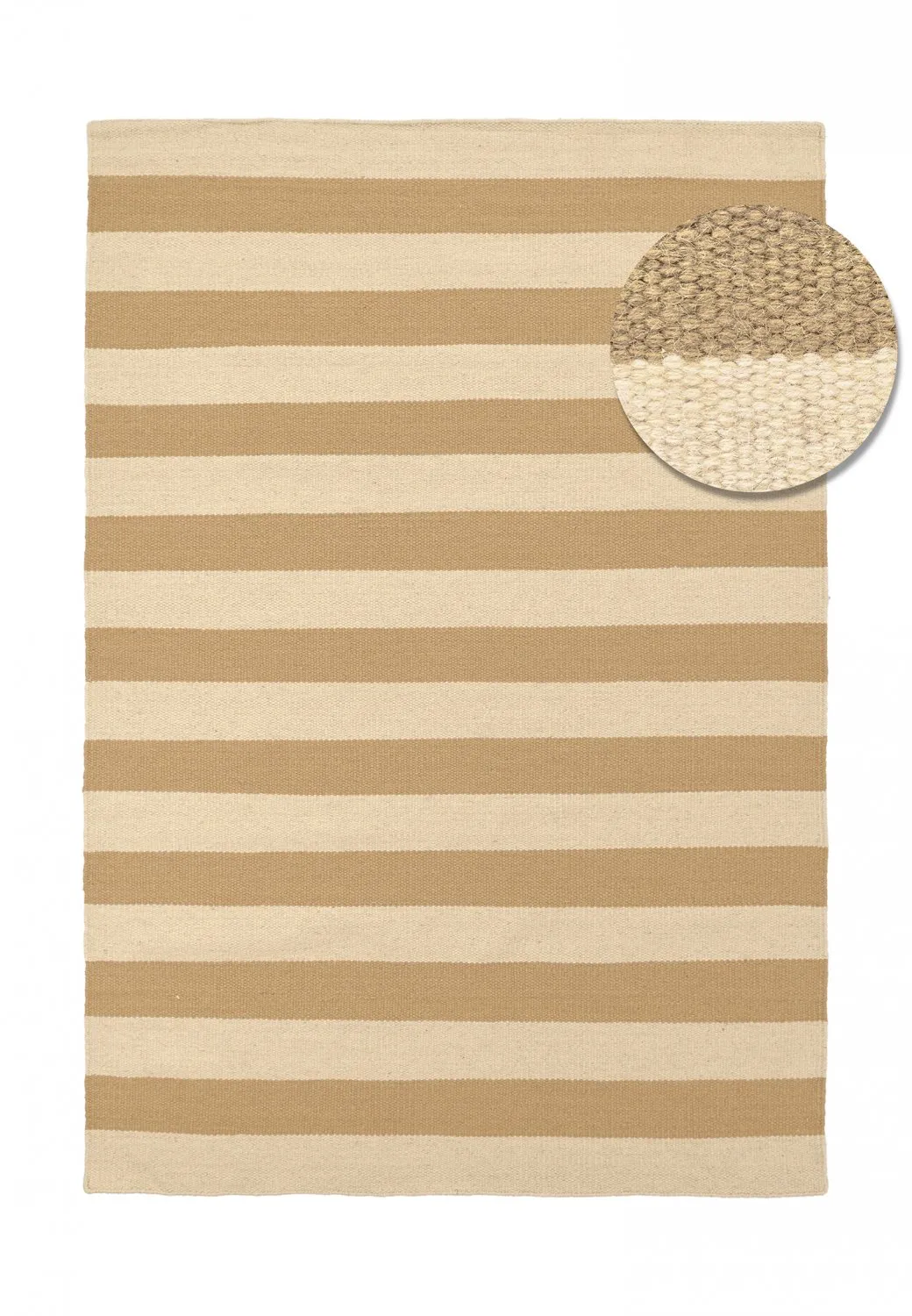 Wollteppich - Torquay (weiß/beige)