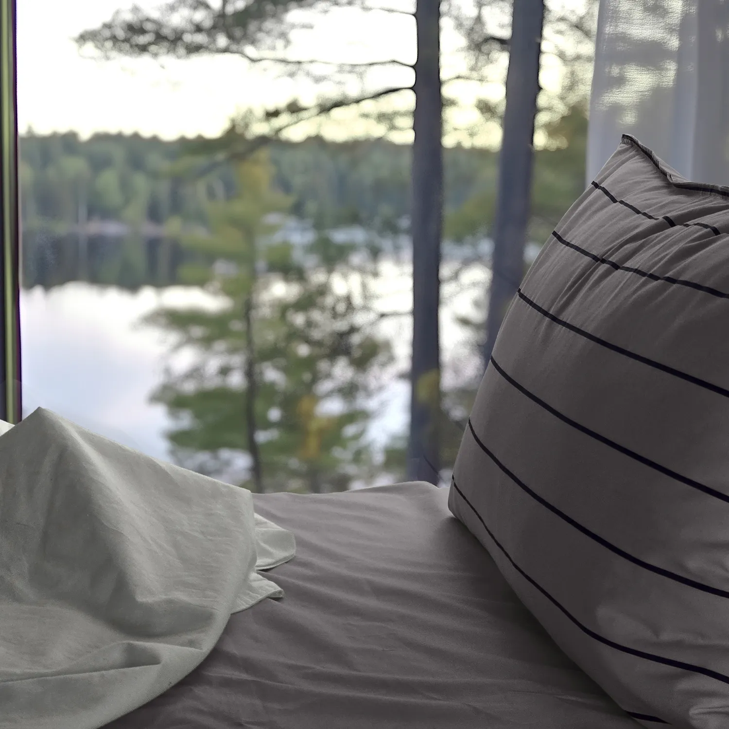 Bettlaken - Asteria (dunkelgrau)