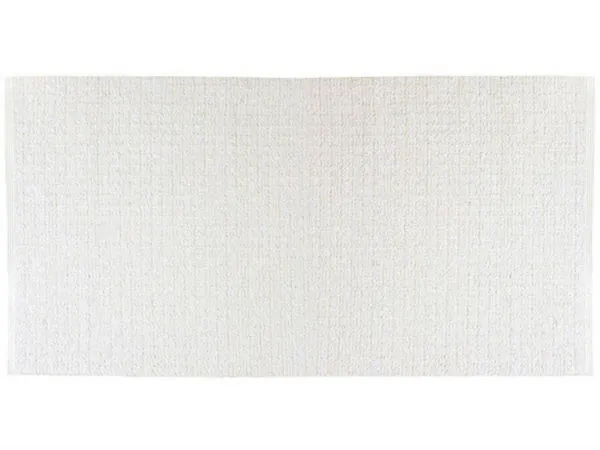 Kunststoffteppiche - Der Horred-Teppich Uni iv Mix (weiß)
