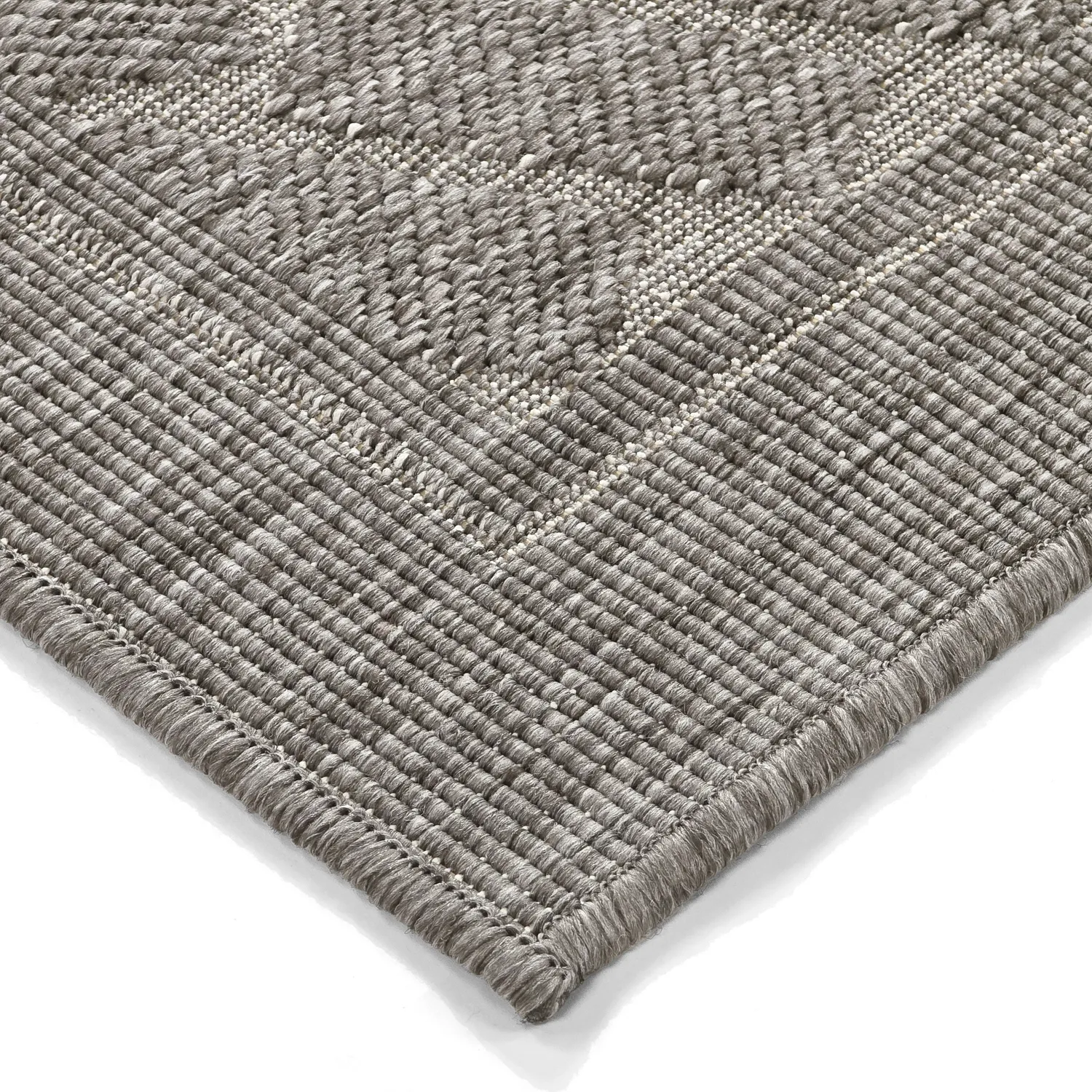 Teppich für innen und außen - Aria (grau)