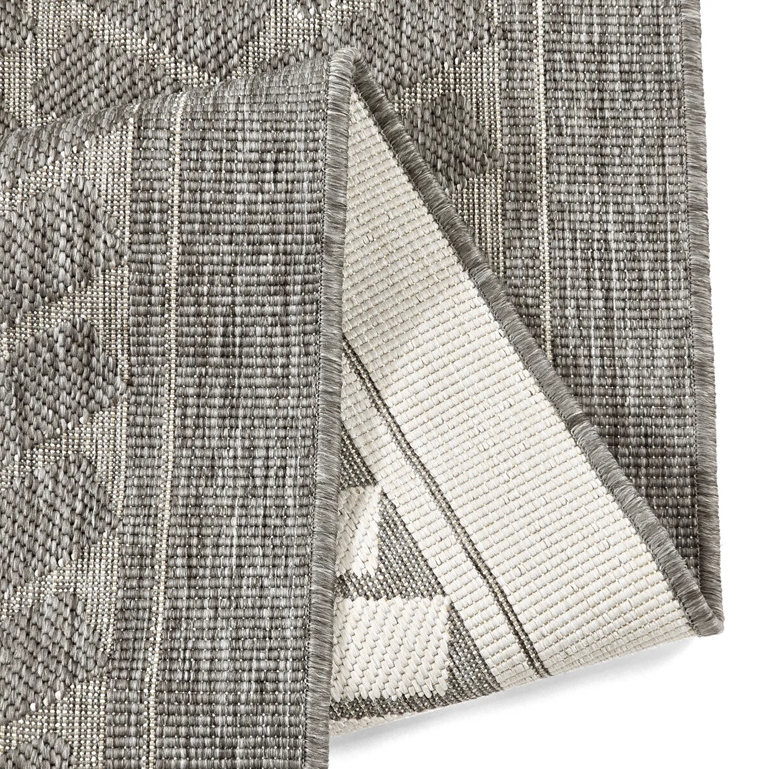 Teppich für innen und außen - Aria (grau)