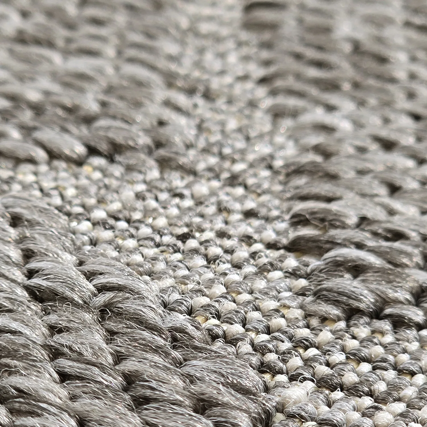 Teppich für innen und außen - Aria (grau)