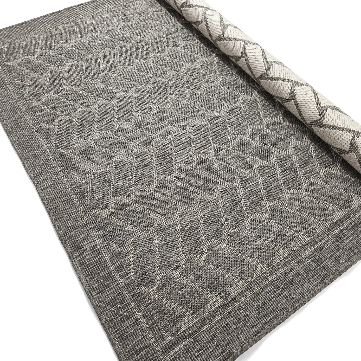 Teppich für innen und außen - Aria (grau)