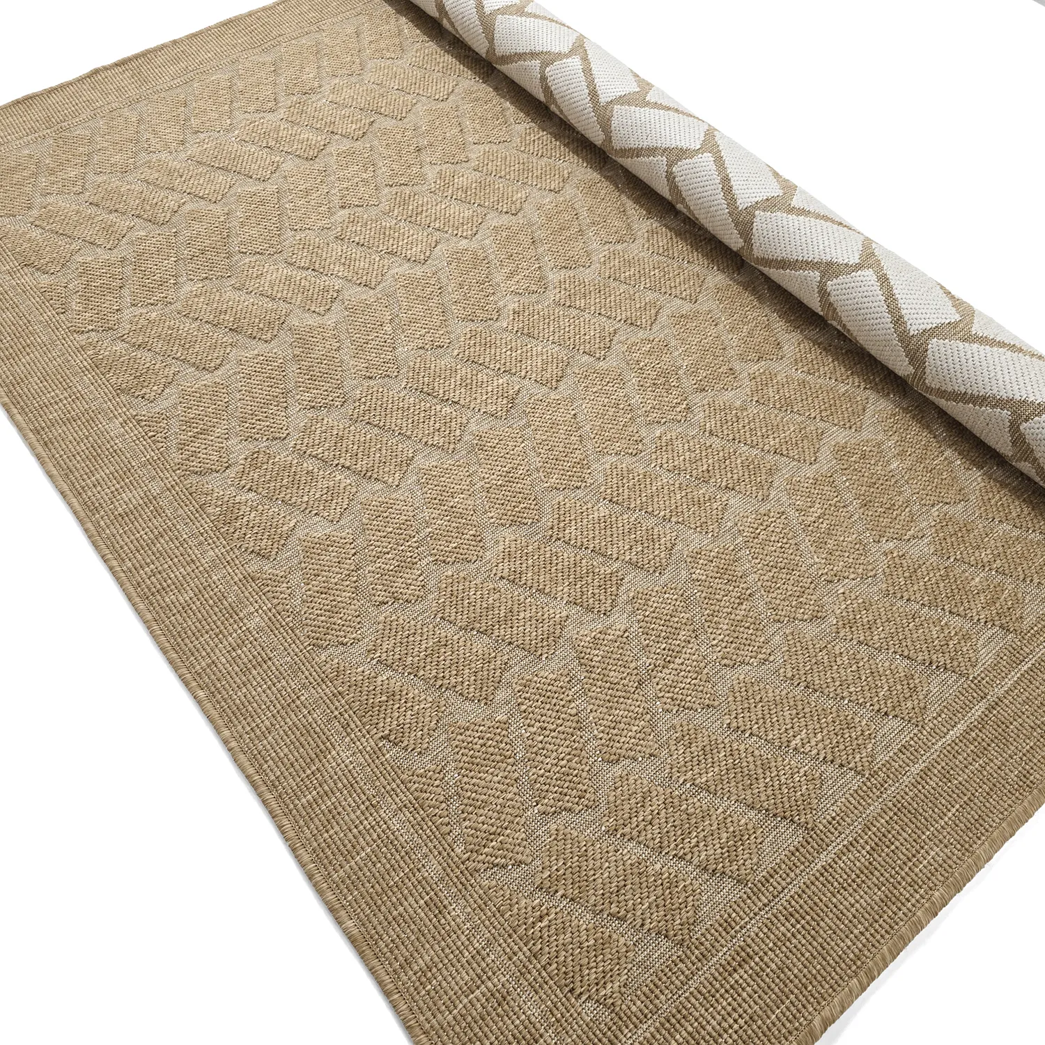 Teppich für innen und außen - Aria (jute)