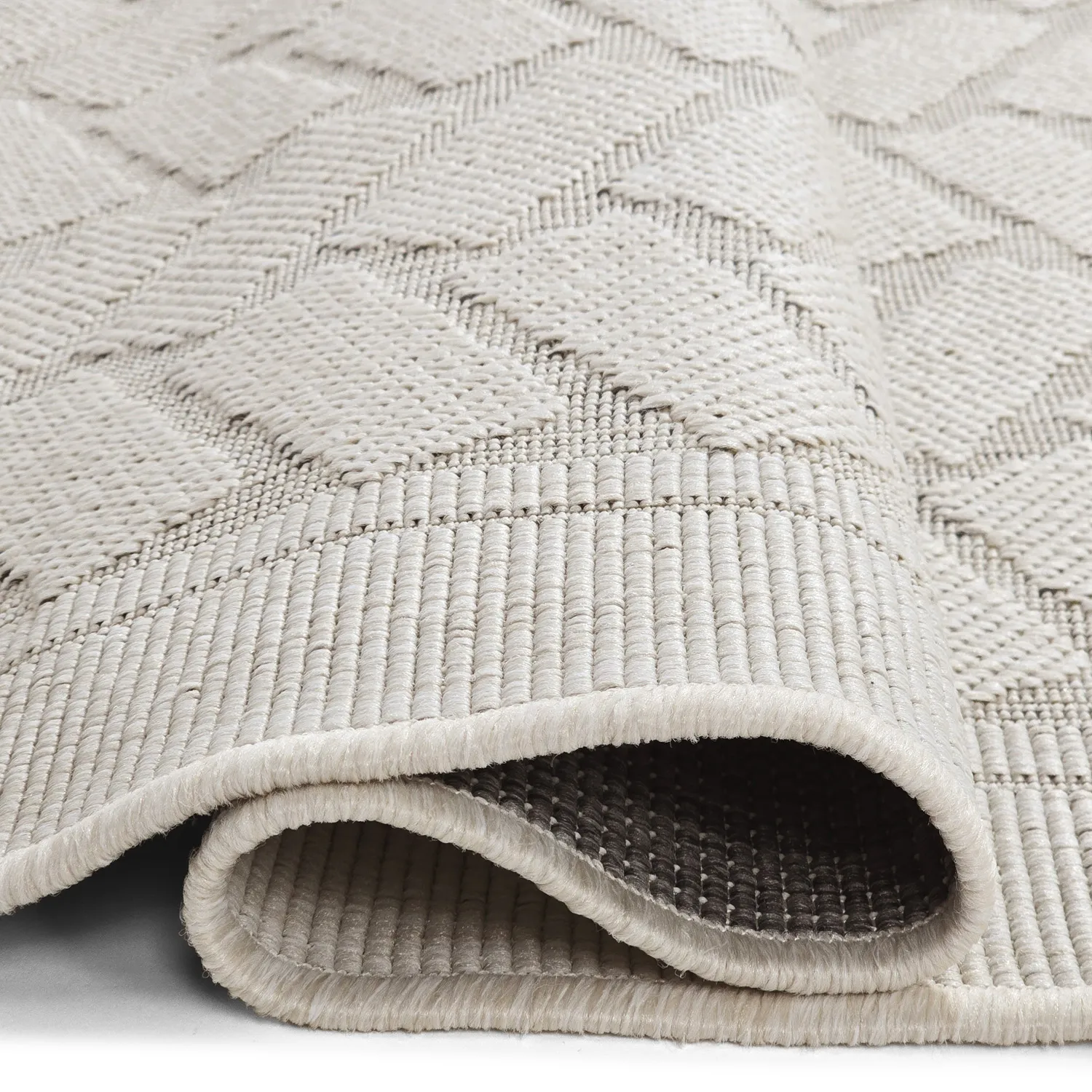 Teppich für innen und außen - Aria (cremefarben)