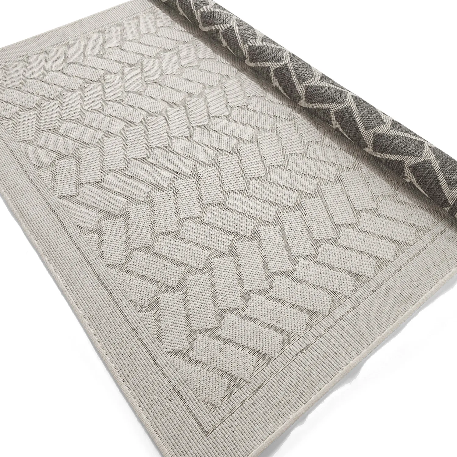 Teppich für innen und außen - Aria (cremefarben)