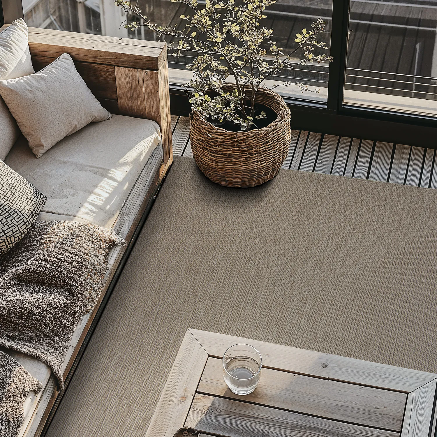 Teppich für innen und außen - Arlo (beige)