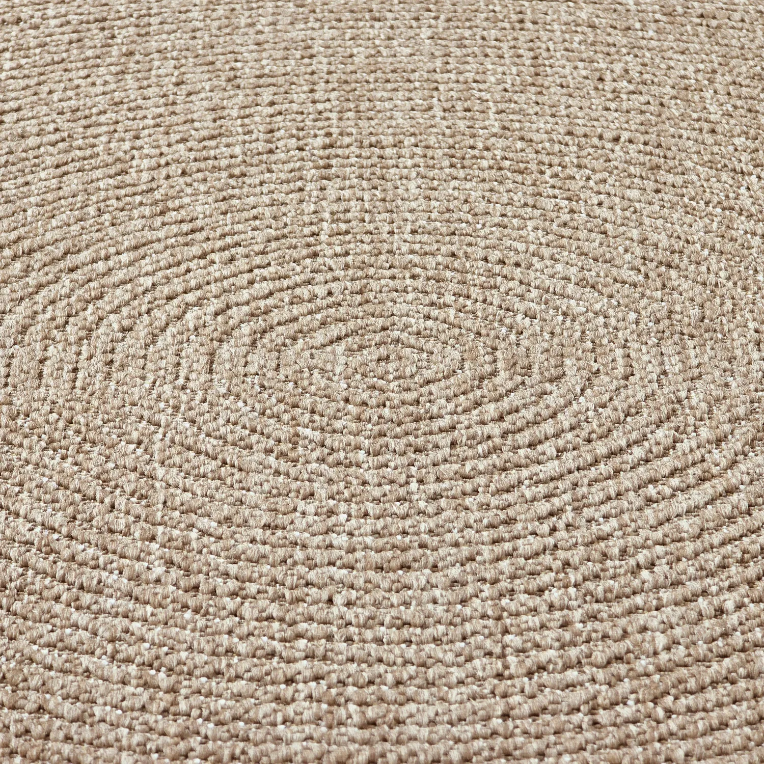 Rund Teppich - Indoor/Outdoor Arlo (beige)