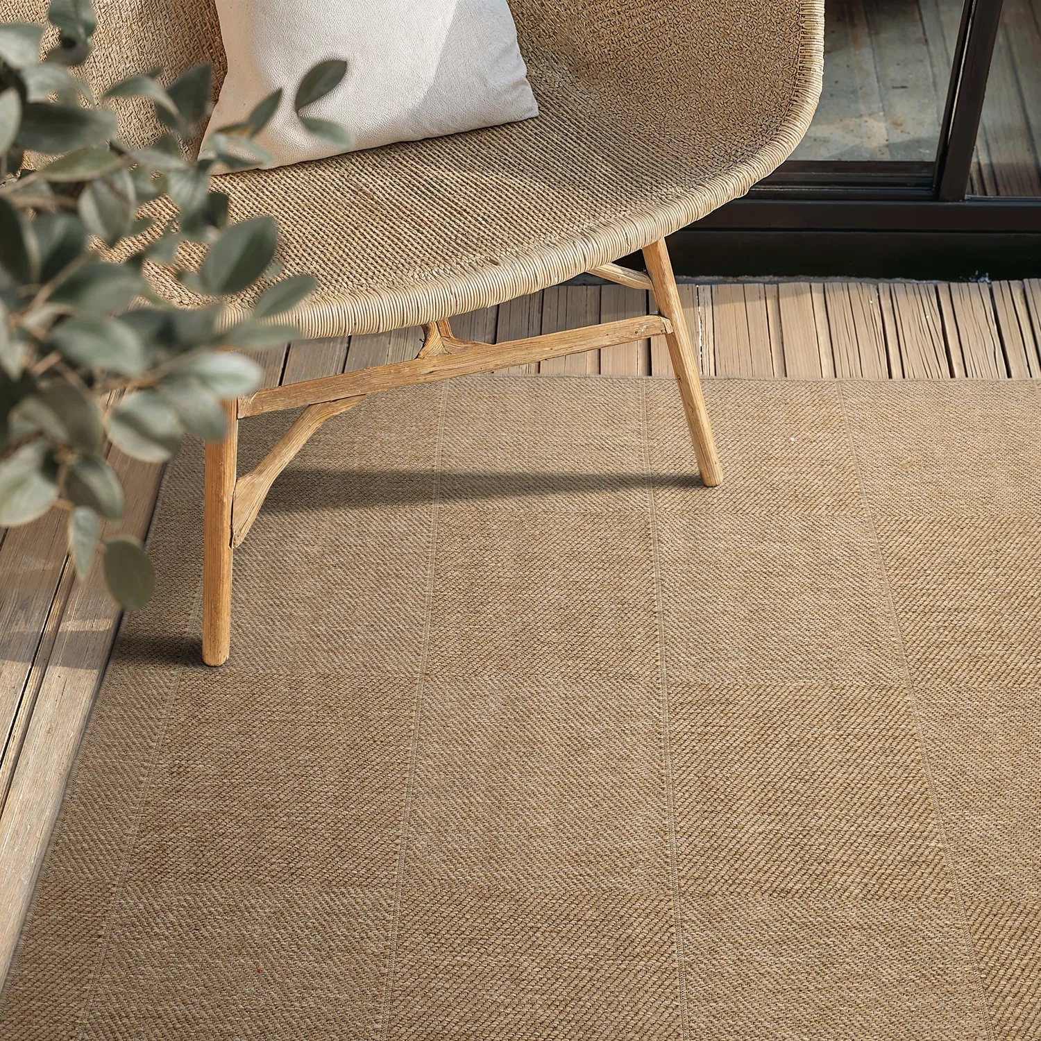 Teppich für innen und außen - Ava (jute)