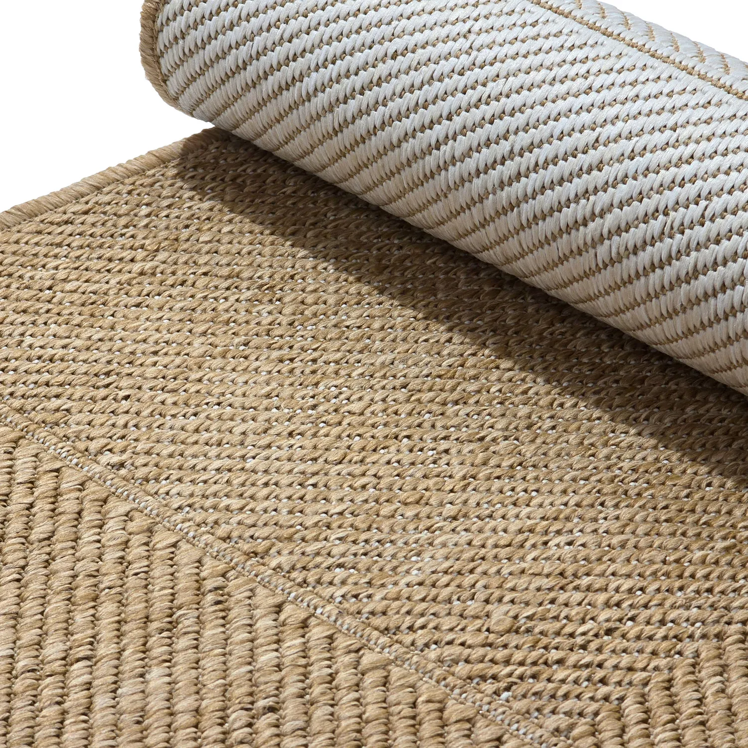 Teppich für innen und außen - Ava (jute)